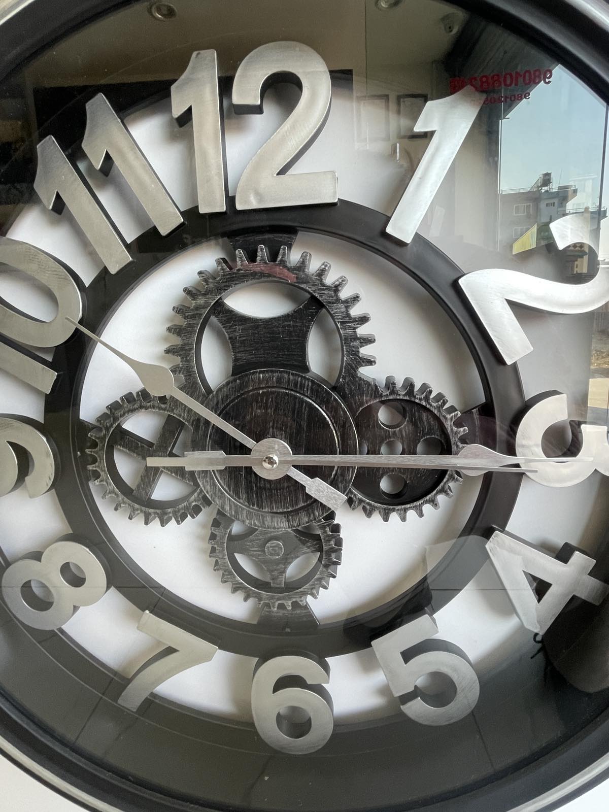 🕰️ Stylish Gear Design Wall Watch 🕰️