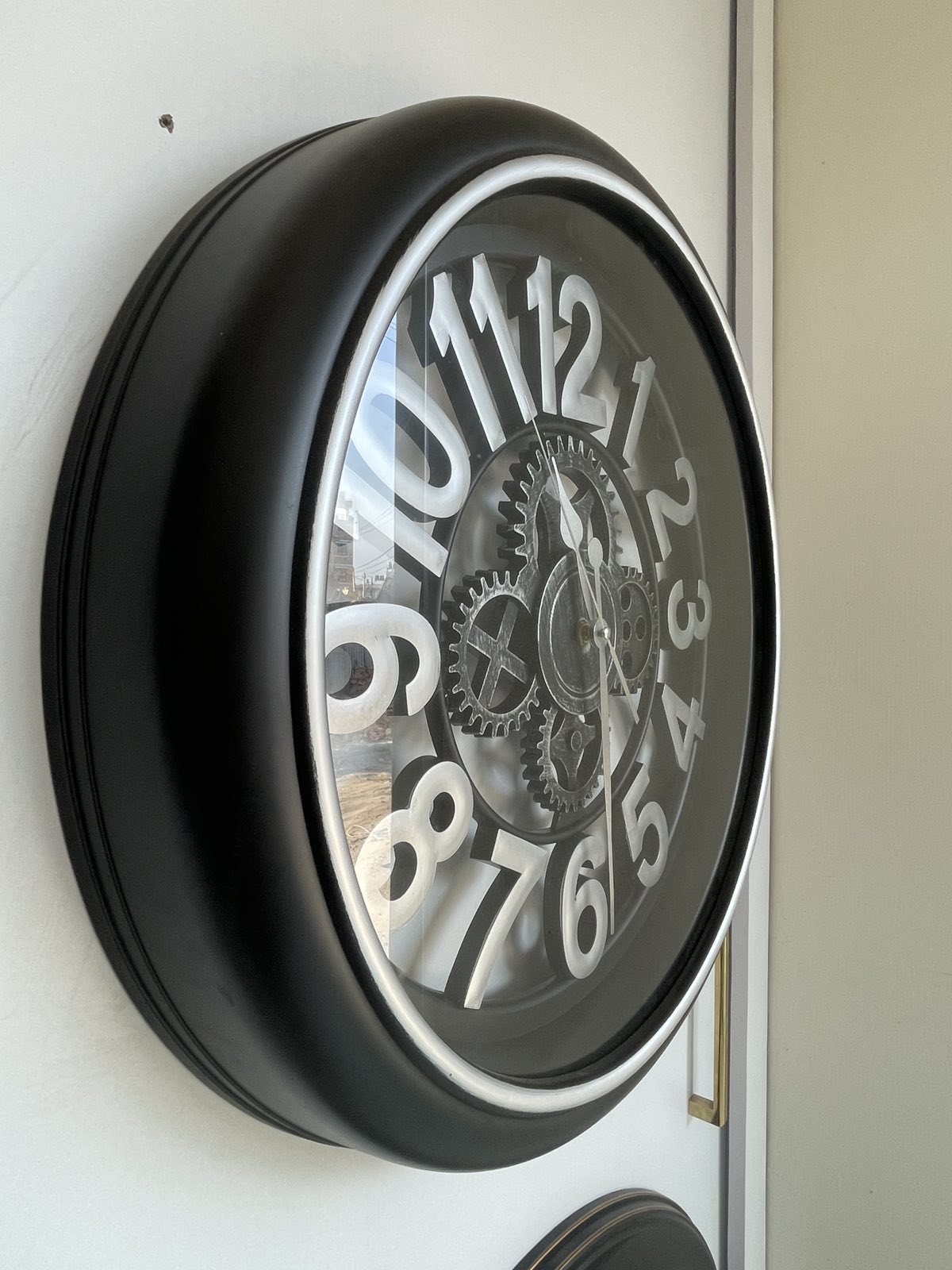 🕰️ Stylish Gear Design Wall Watch 🕰️