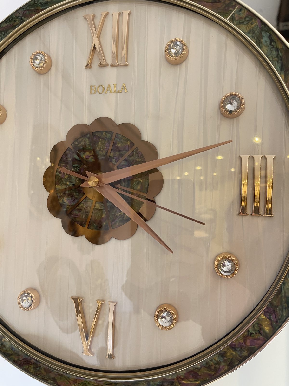 Elegant Double-Sided Luxury Wall Clock