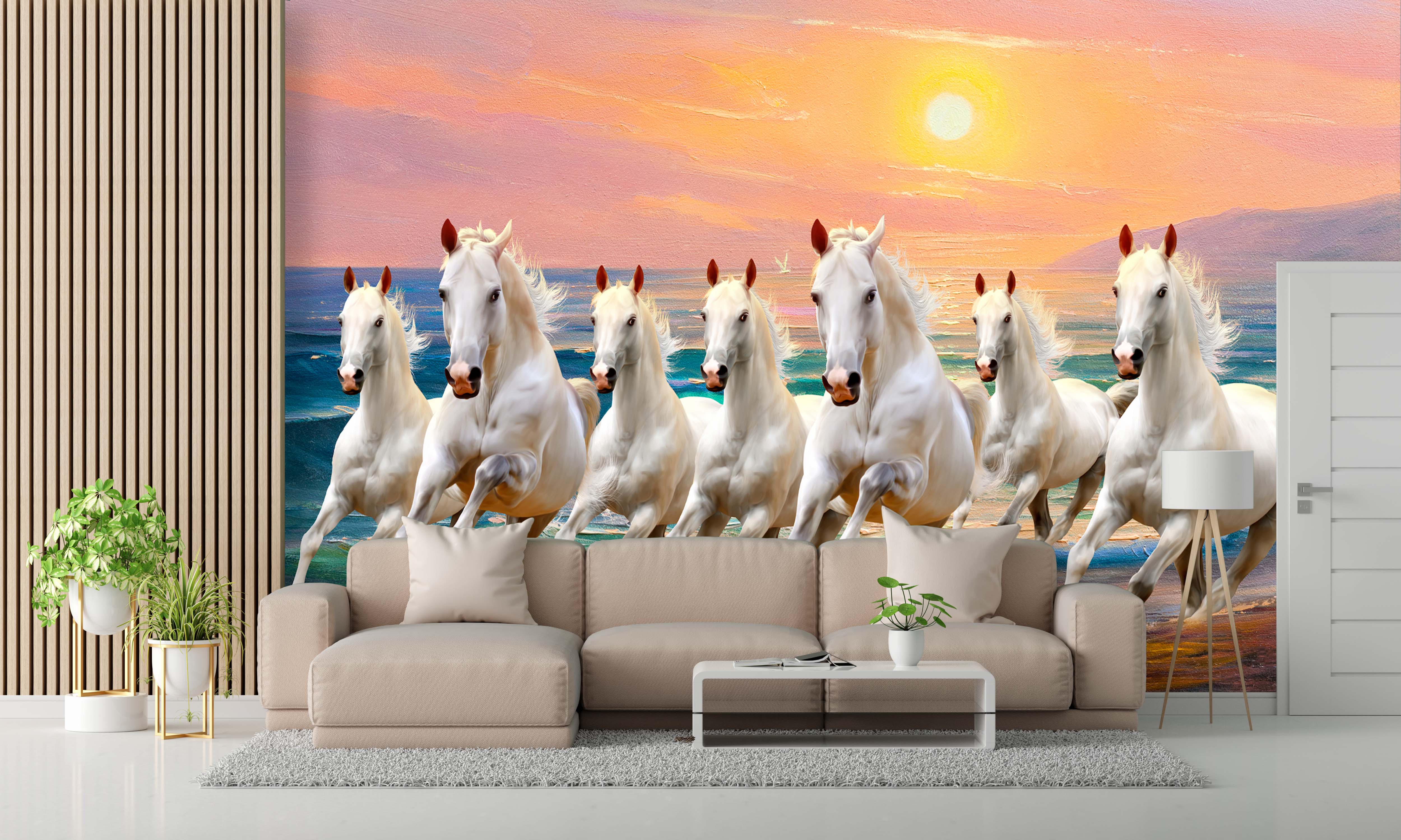 🌟 7 Horses Canvas – Bring Speed, Success & Positive Energy Home 🌟