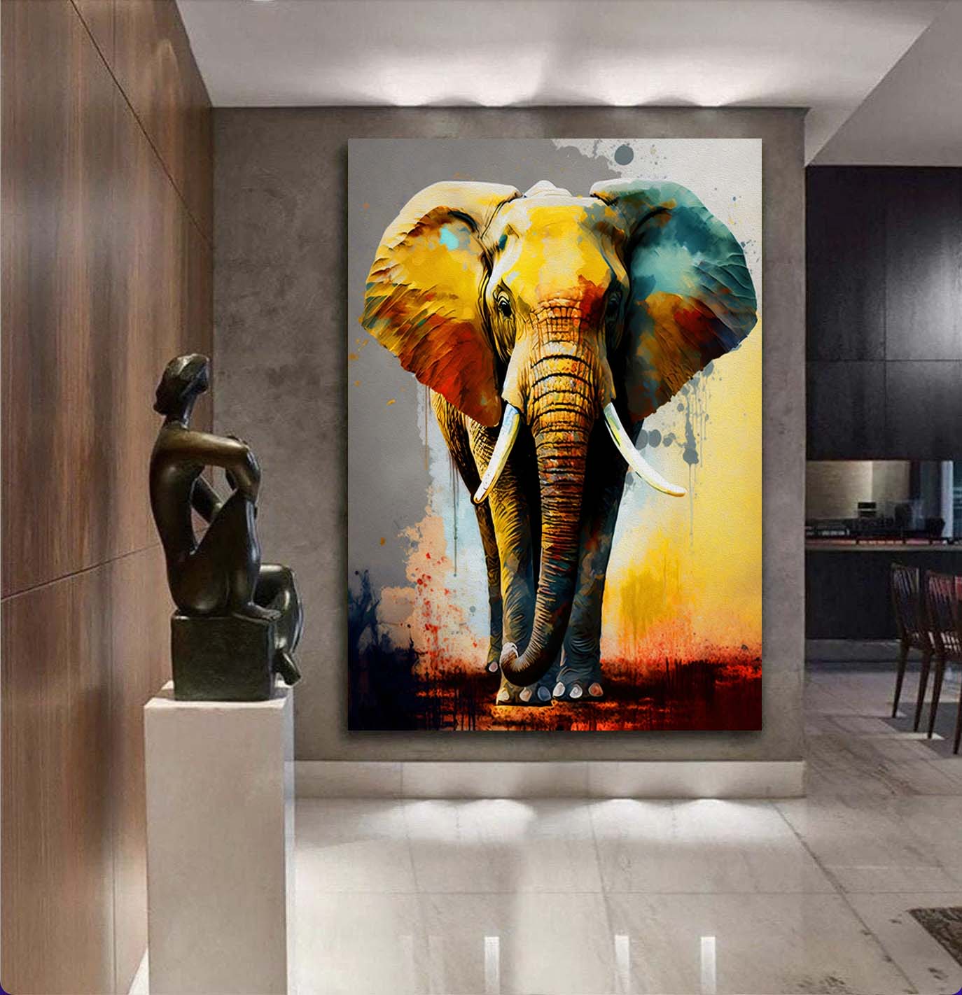 This Animal Single Canvas