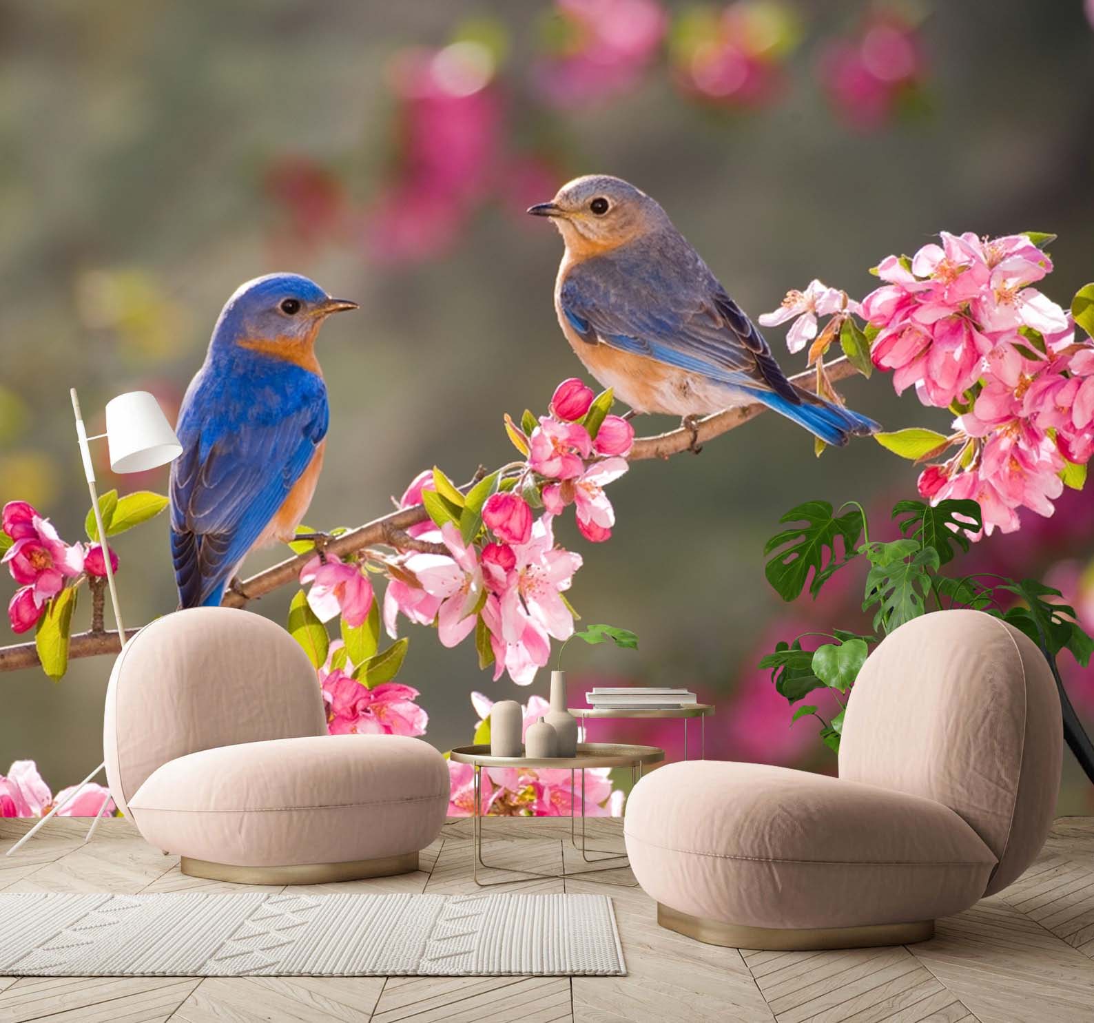 🕊️ Bird Wall Mural – Bring Nature to Your Walls