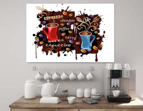 ☕ Cafe Canvas Wall ☕