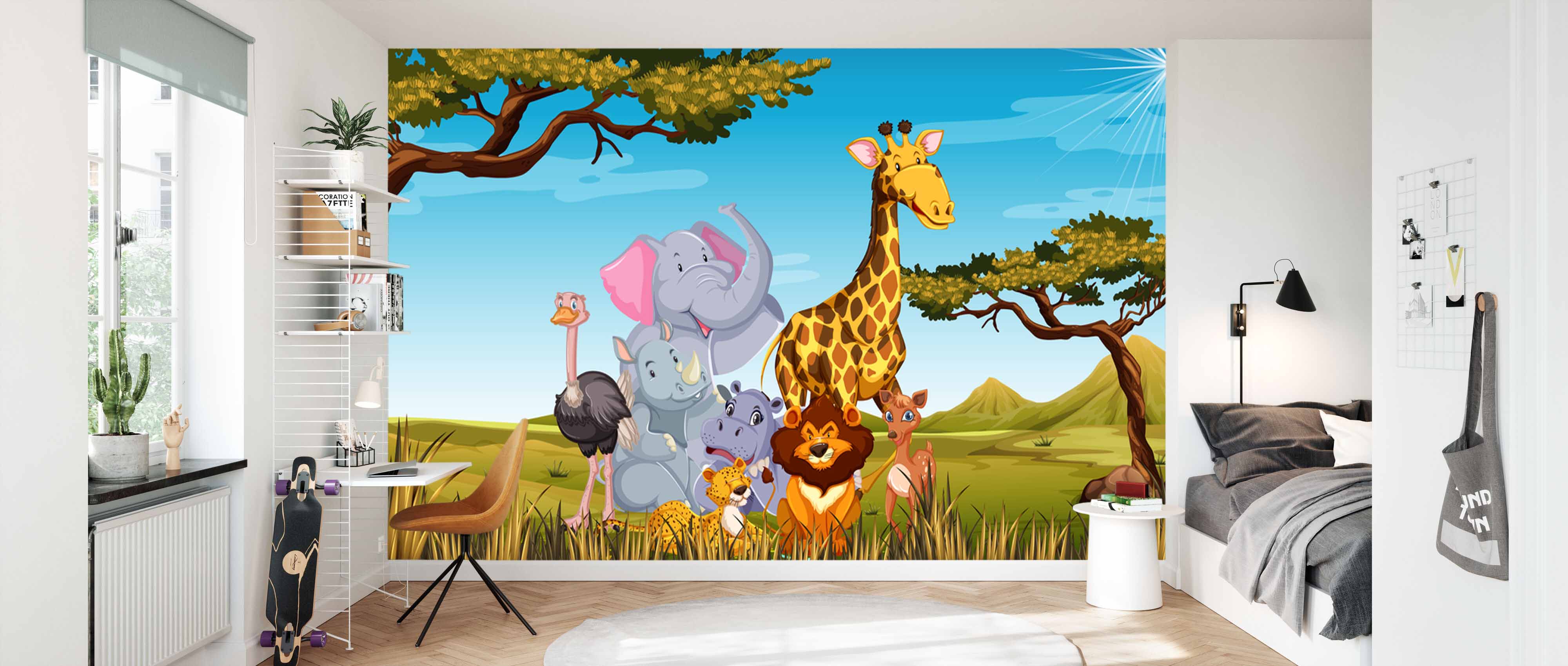 ✨ Turn your baby’s room into a joyful little animal world full of smiles and imagination!