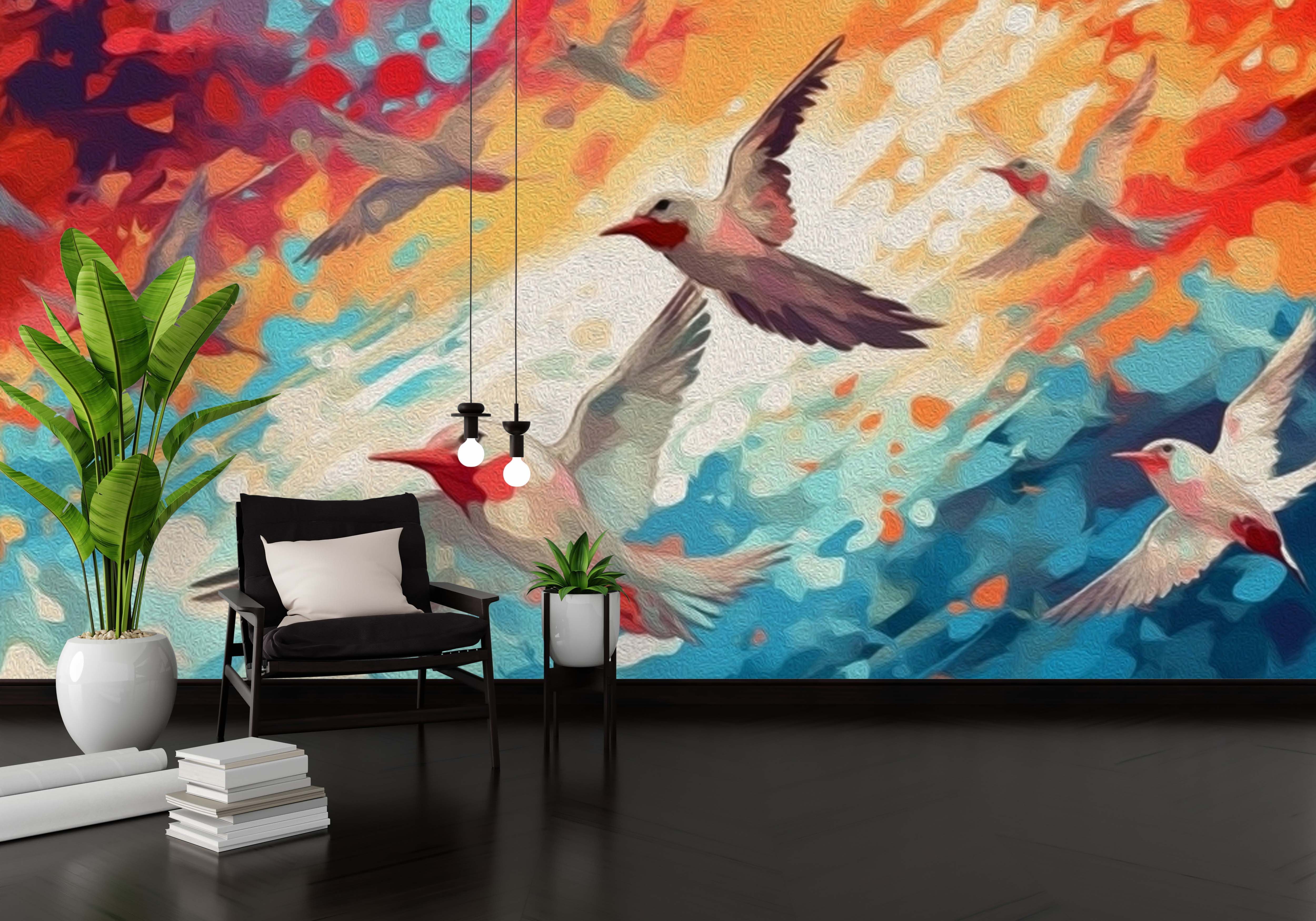 🖼 Bring Nature Indoors with This Stunning Bird Canvas! 🌿✨