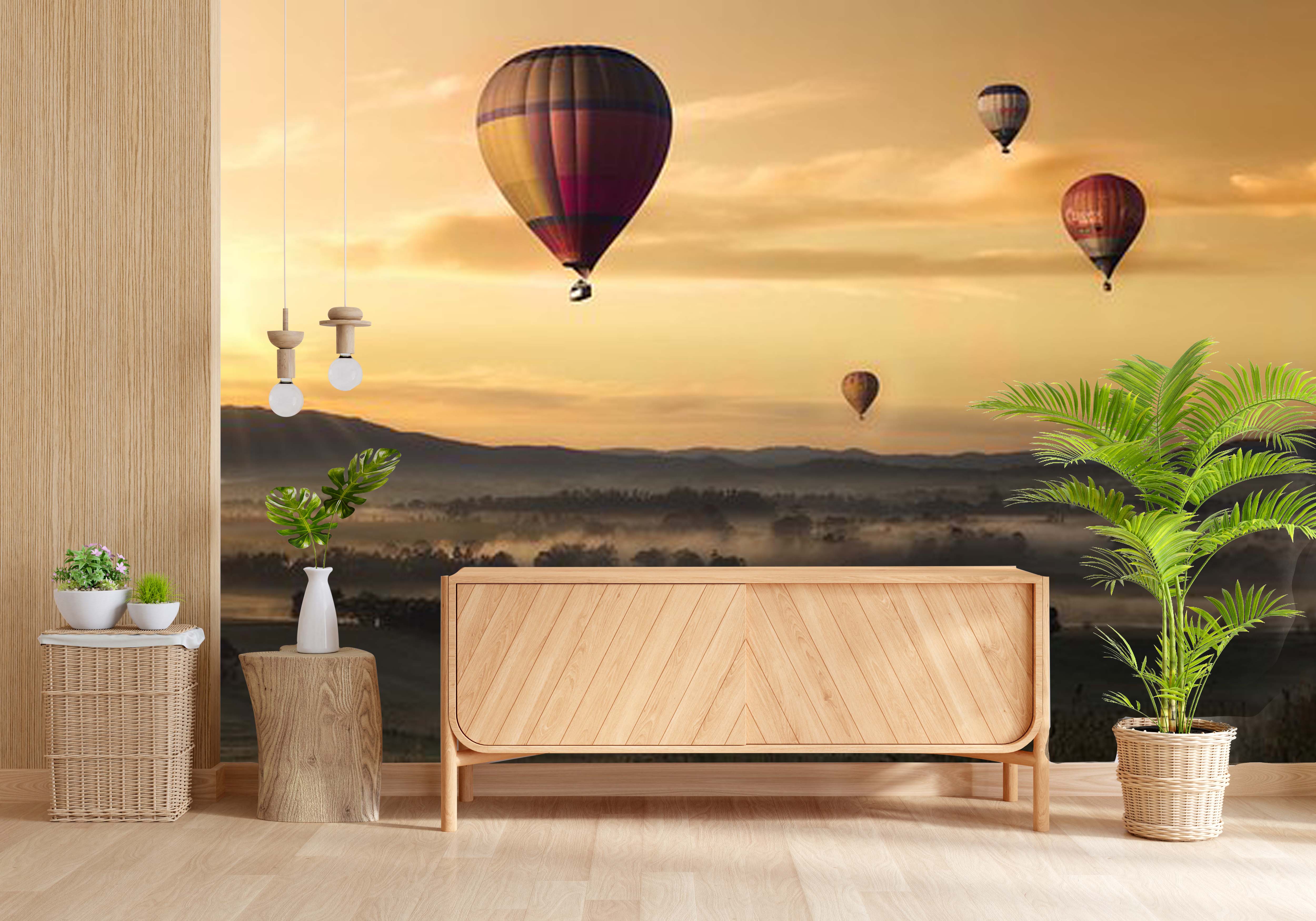 🎈 Balloon Wall Mural – Let Your Walls Fly High