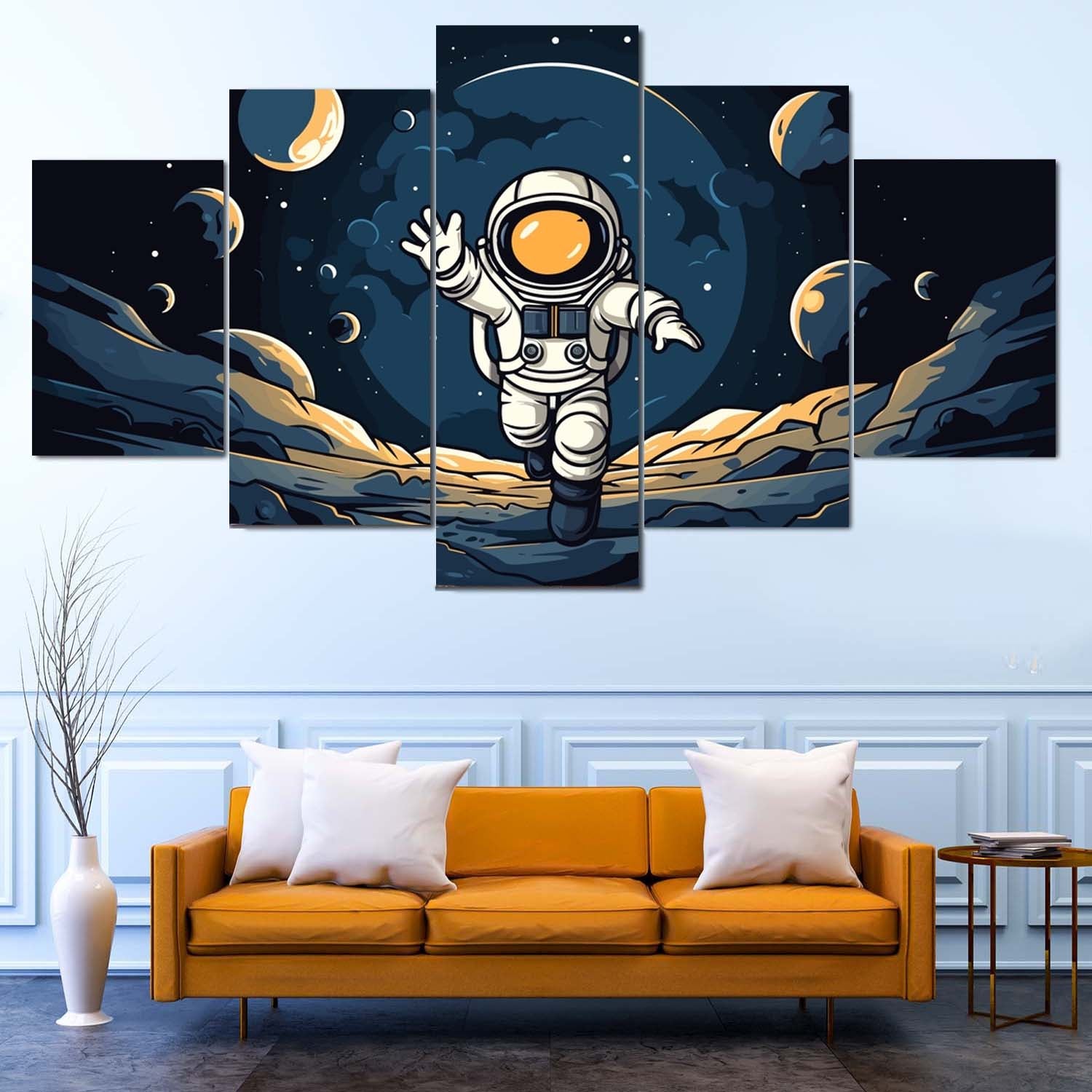 🚀  Astrounts Canvas Wall 🌌