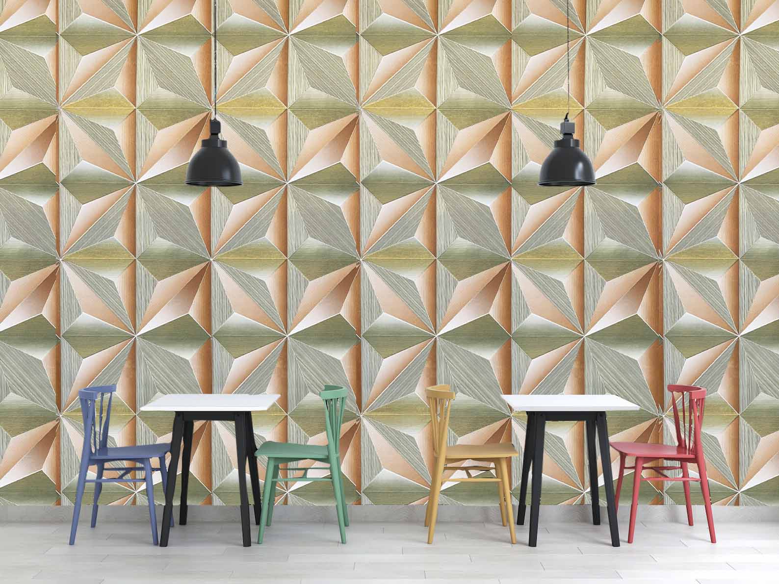 Optical illusion pattern wallpaper 💞