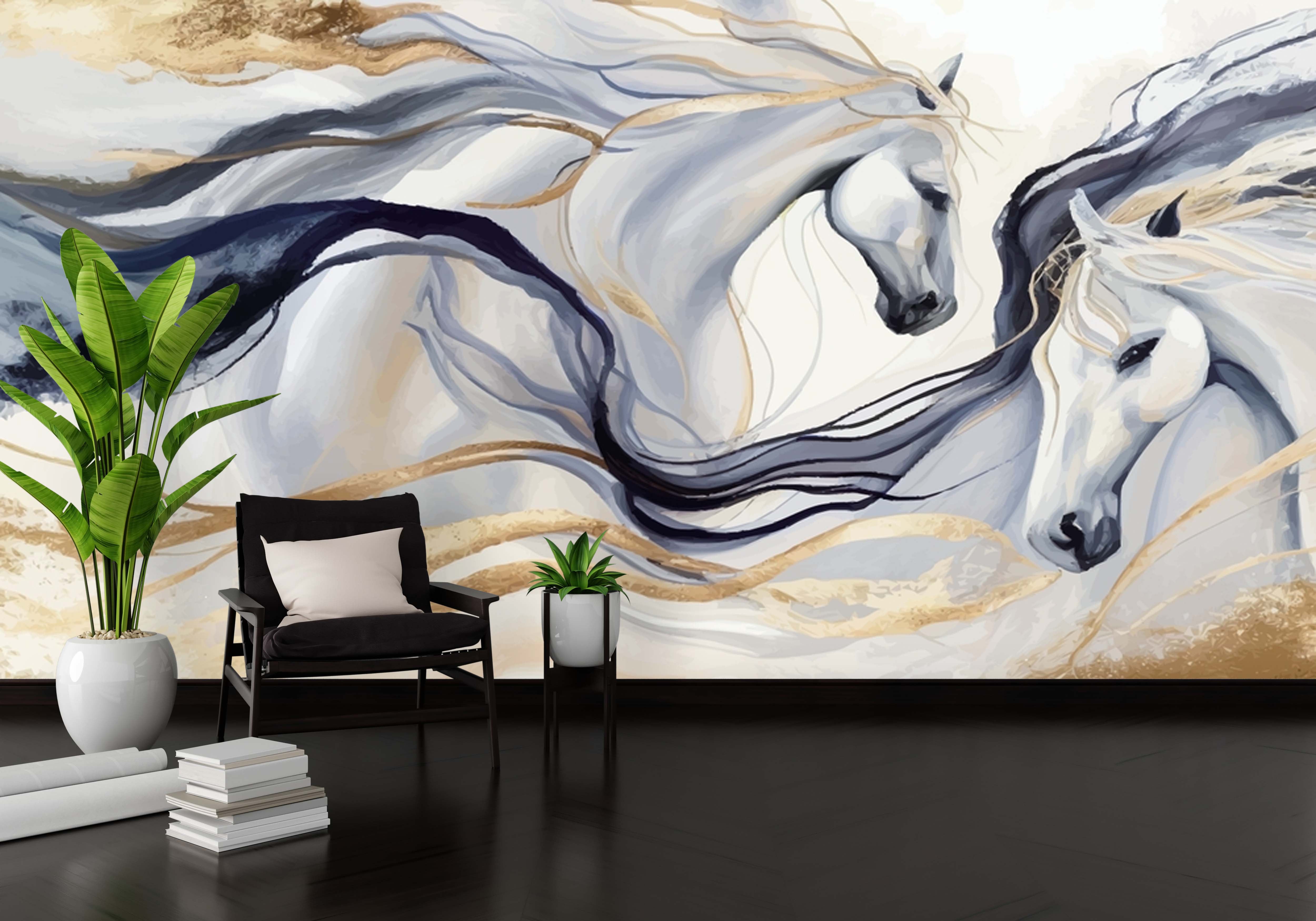 🦁 Bring Nature to Your Walls with Animals Wall Mural 🐘