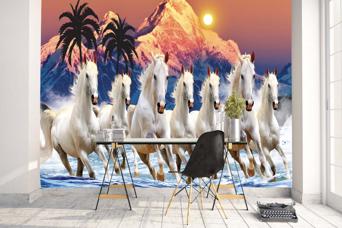 🌟 7 Horses Canvas – Bring Speed, Success & Positive Energy Home 🌟