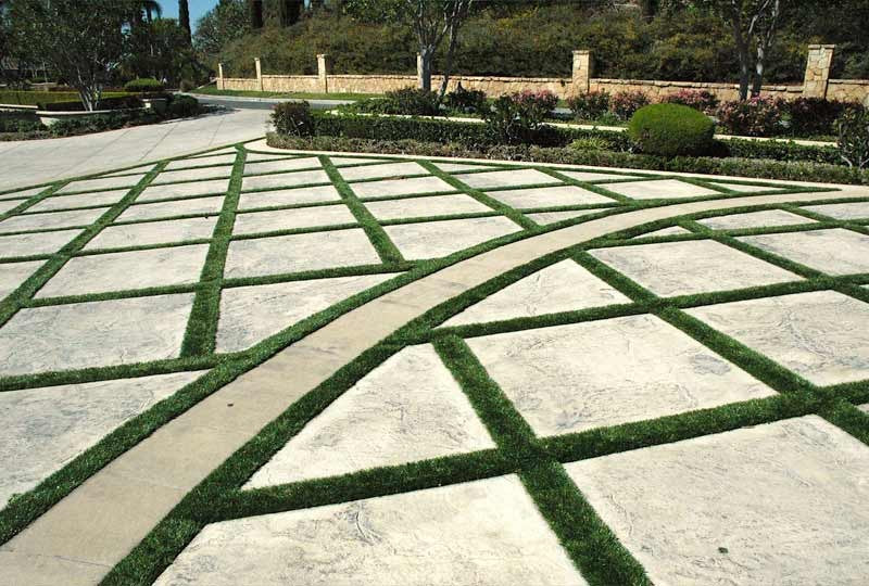 Stylish And Green Pathways Decoration With Greenary All Year Round(BAG3516)