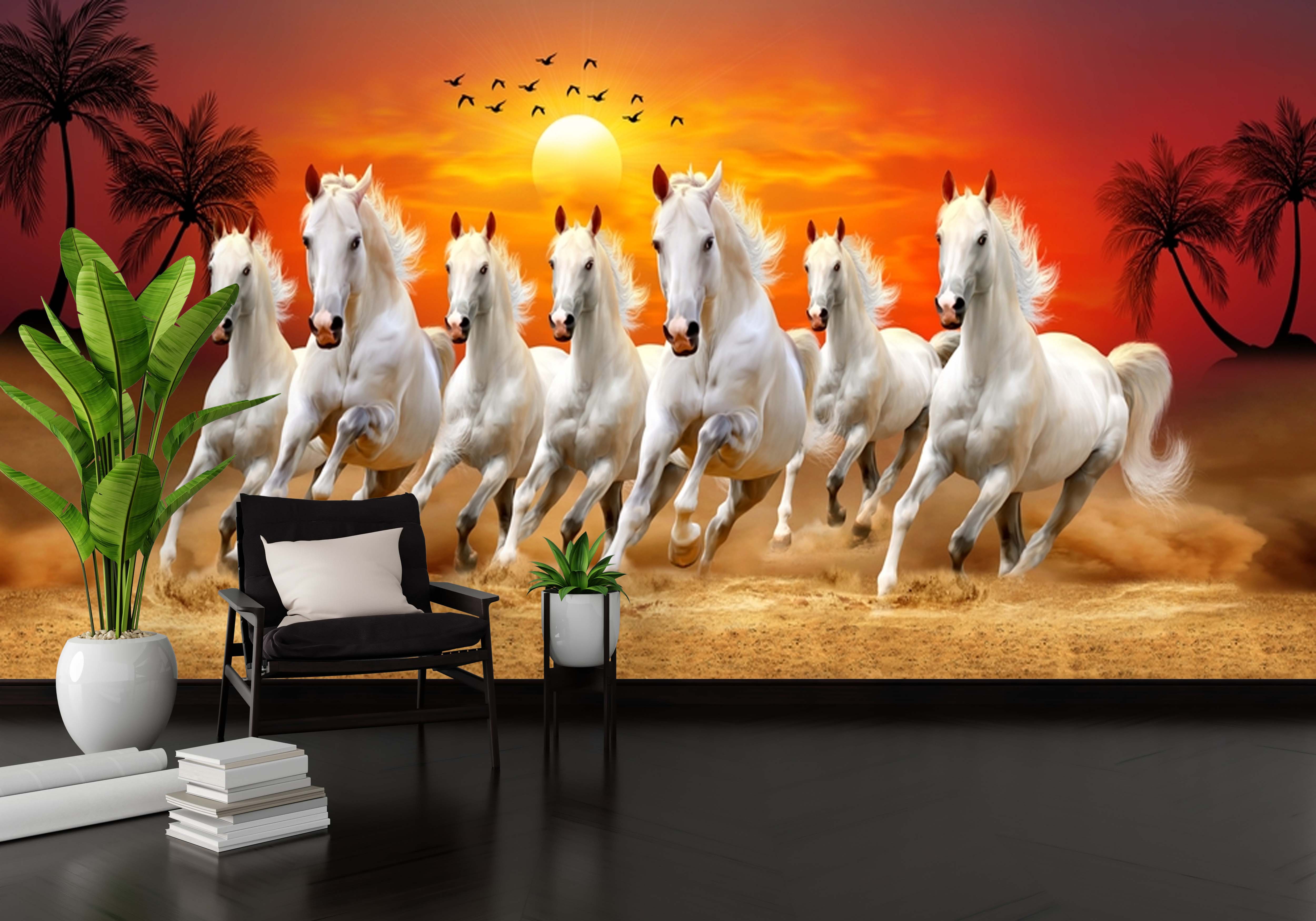 🌟 7 Horses Canvas – Bring Speed, Success & Positive Energy Home 🌟
