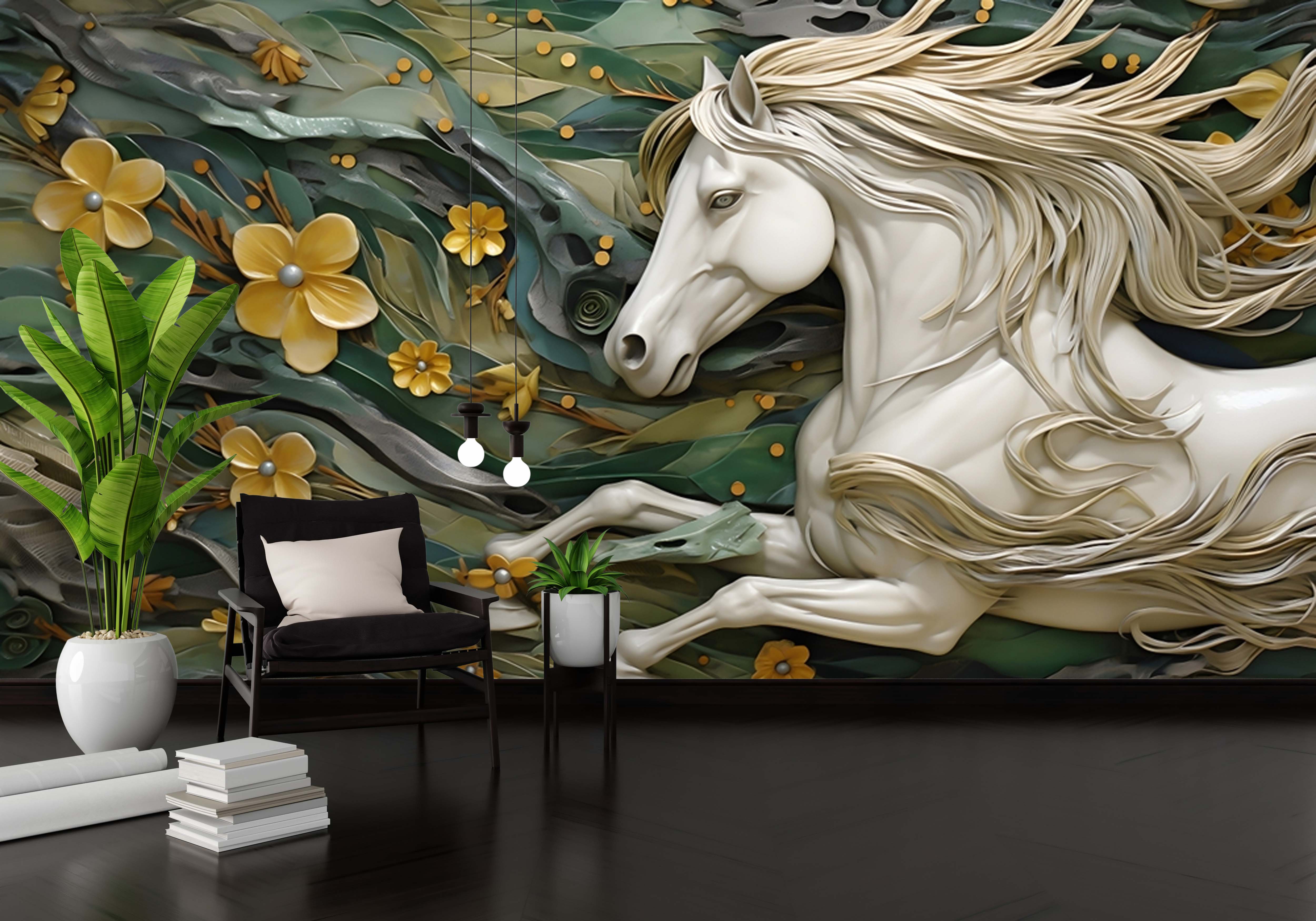 🦁 Bring Nature to Your Walls with Animals Wall Mural 🐘