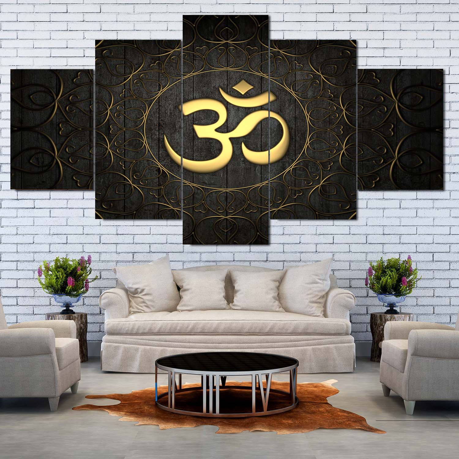 Symboling OM Canvas Wall Decor