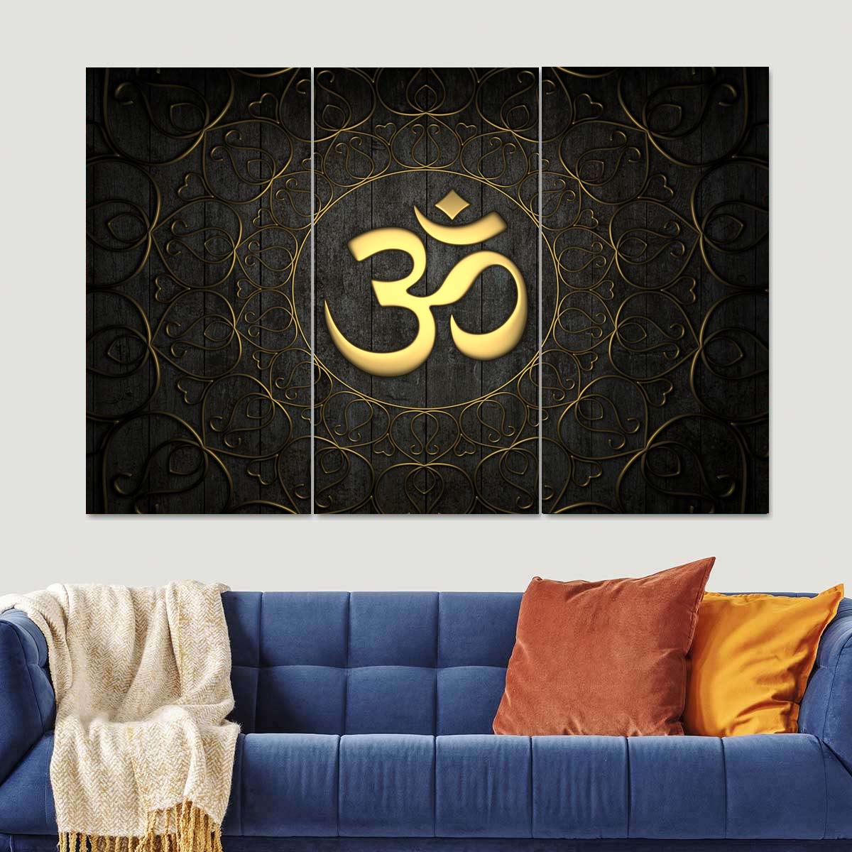 Symboling OM Canvas Wall Decor