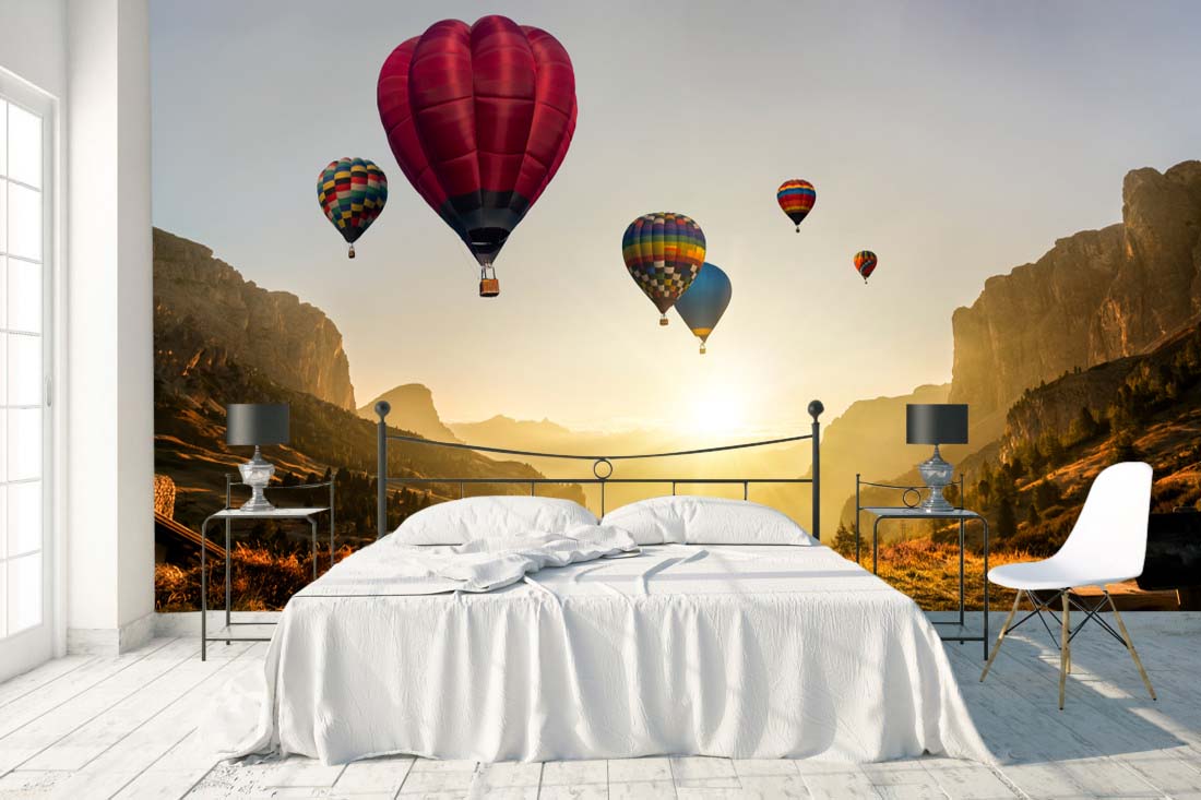 🎈 Balloon Wall Mural – Let Your Walls Fly High