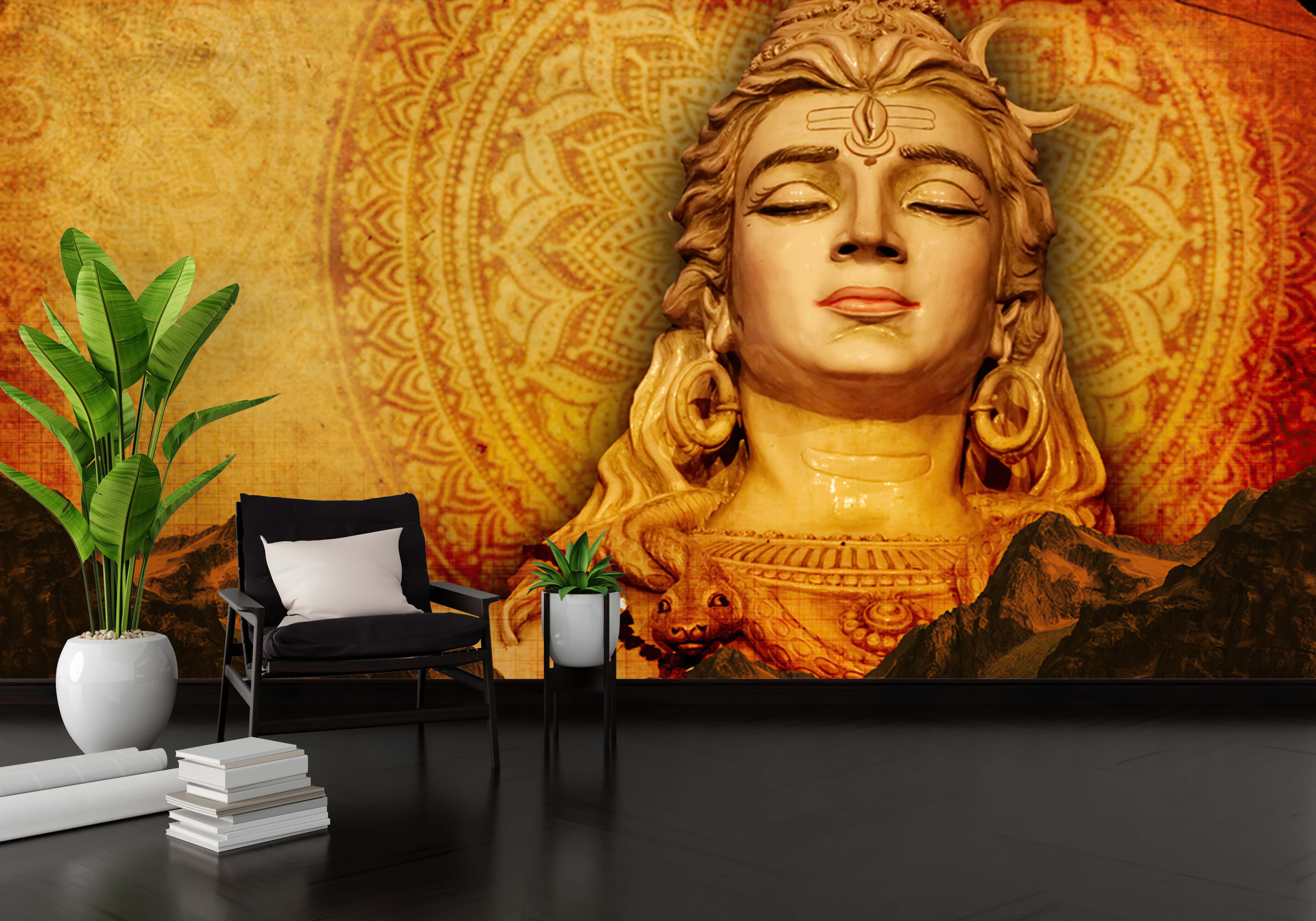 Bring peace, power, and positivity into your space with this beautiful Mahadev