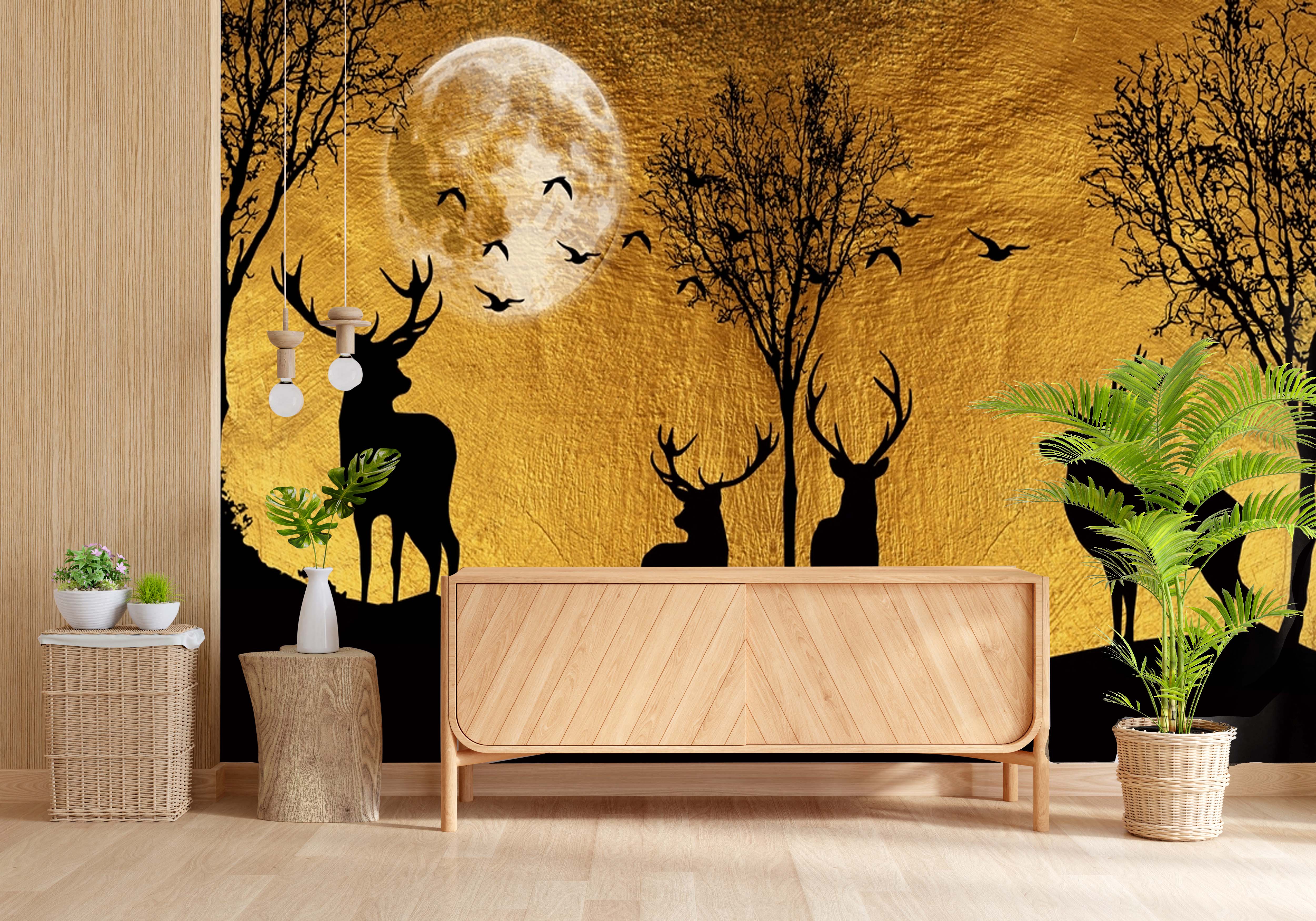 🦁 Bring Nature to Your Walls with Animals Wall Mural 🐘