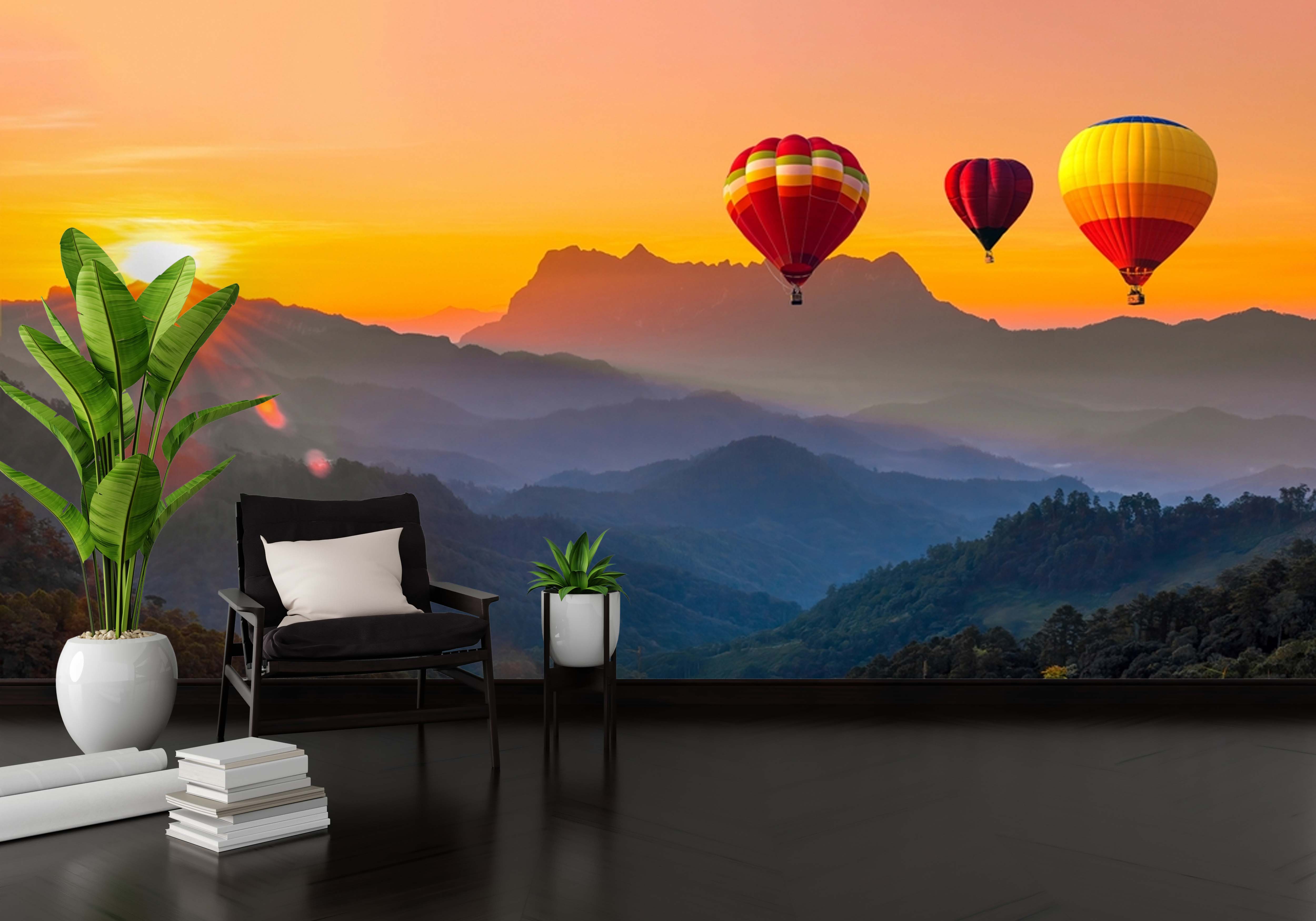 🎈 Balloon Wall Mural – Let Your Walls Fly High