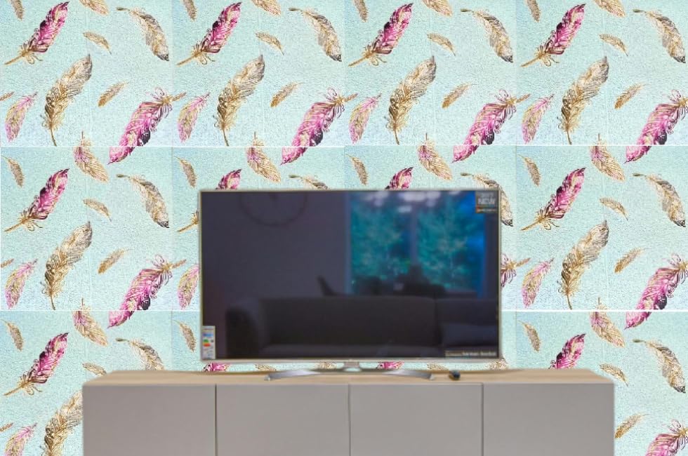 Soft, stylish feather patterns give your walls a modern and luxurious touch.💥 Size 70 CM X 70 CM