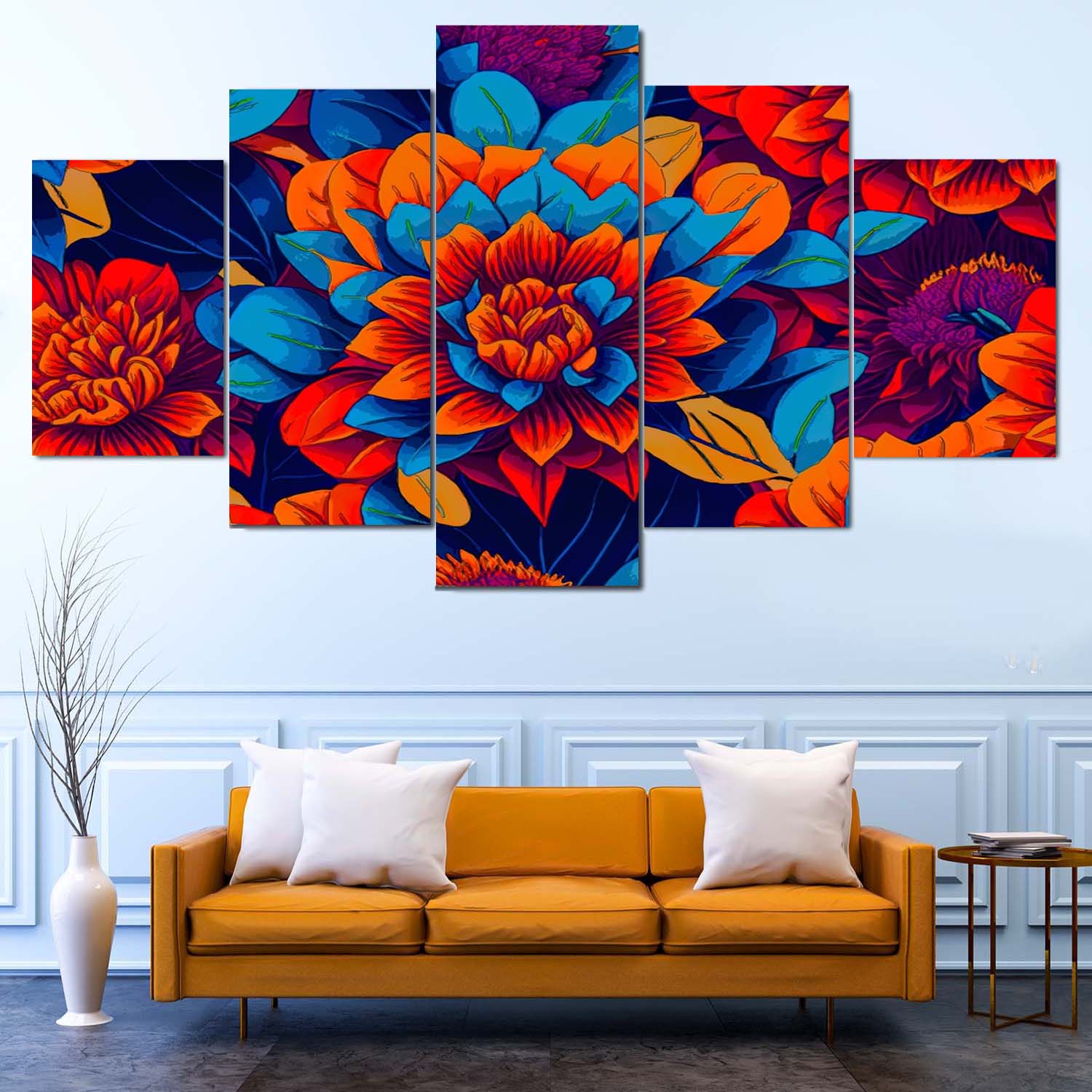 🌸 Bring Your Walls to Life with Floral Elegance