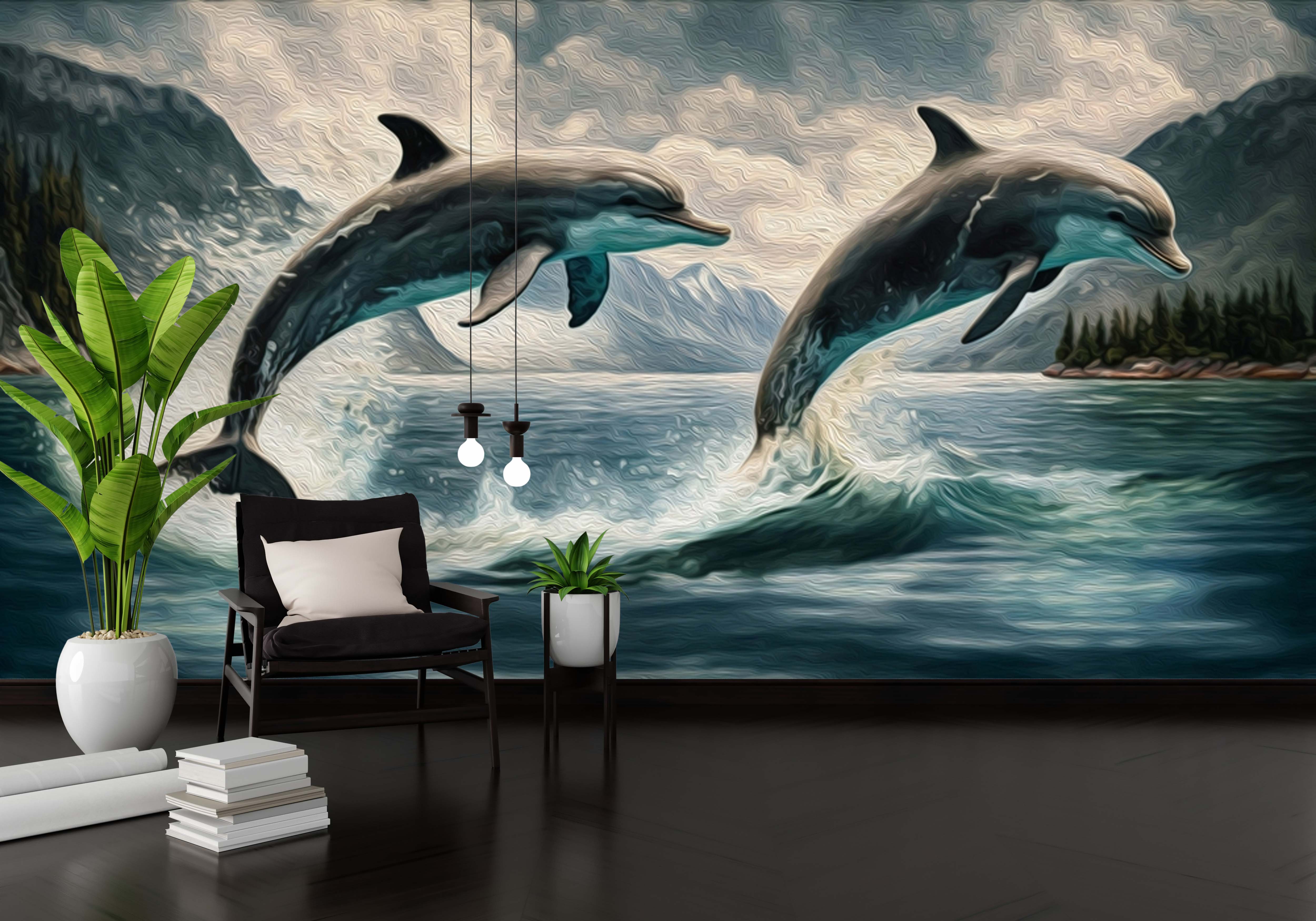 Bring Life and Freshness to your Walls with our Fish Wall Mural