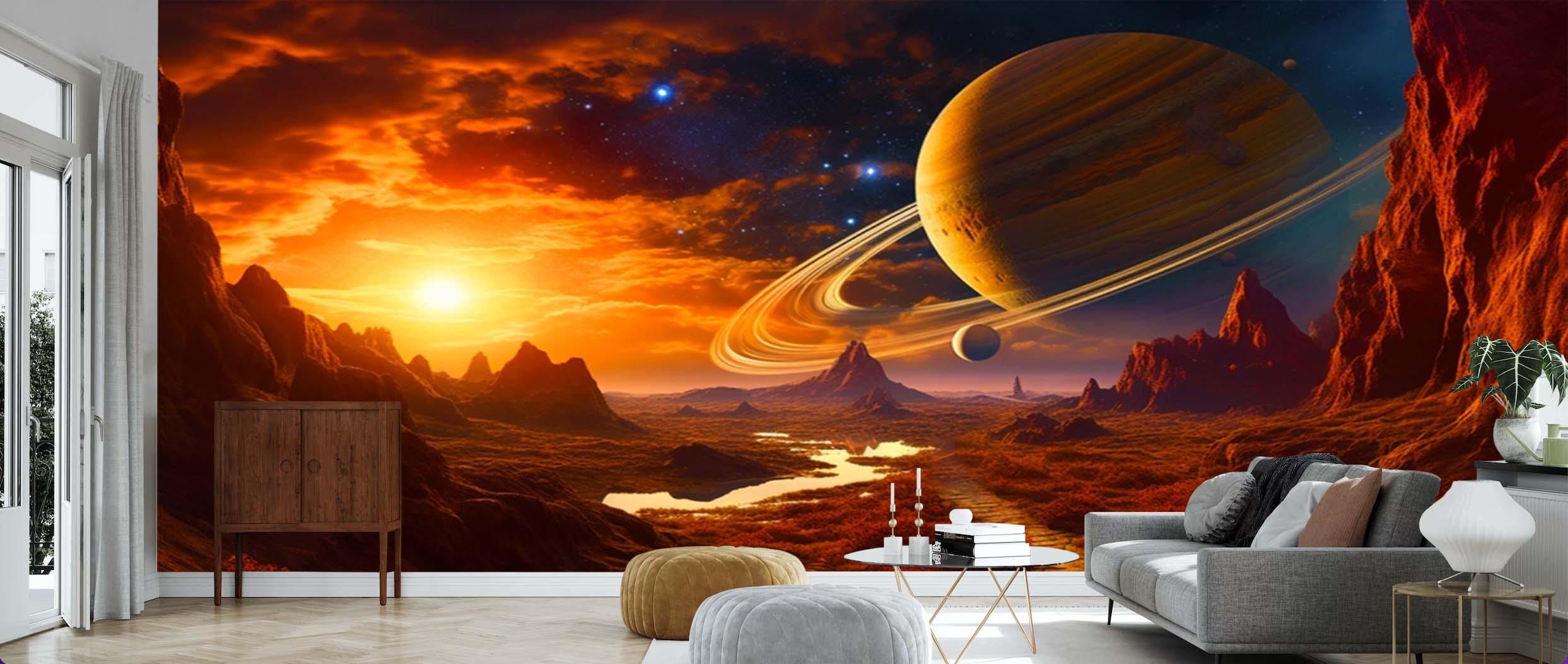 Stunning Cosmic Wall Mural.