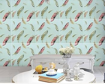 Soft, stylish feather patterns give your walls a modern and luxurious touch.💥 Size 70 CM X 70 CM