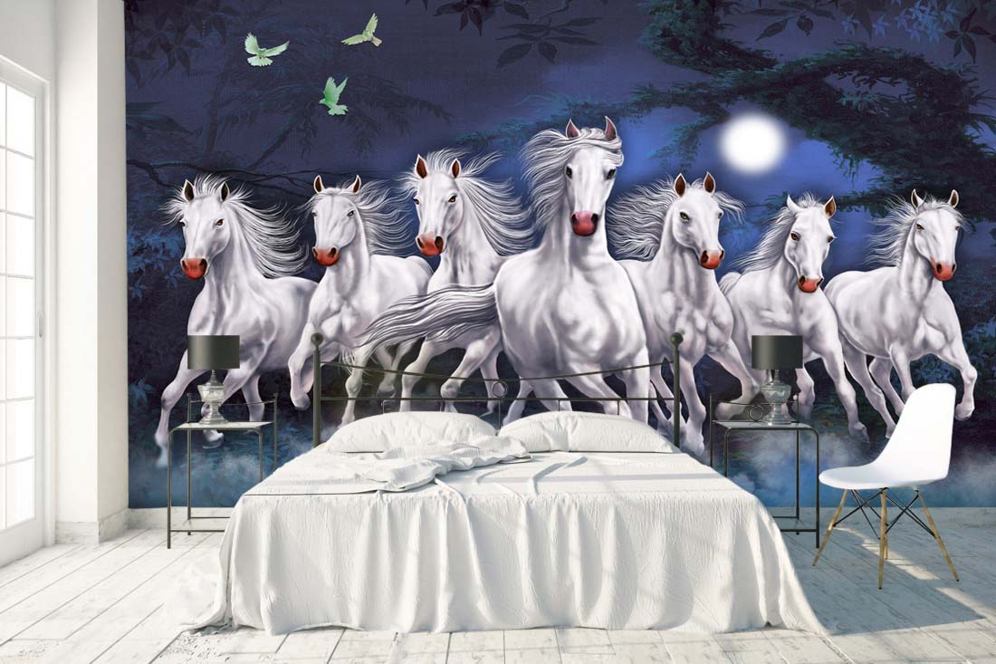 🌟 7 Horses Canvas – Bring Speed, Success & Positive Energy Home 🌟