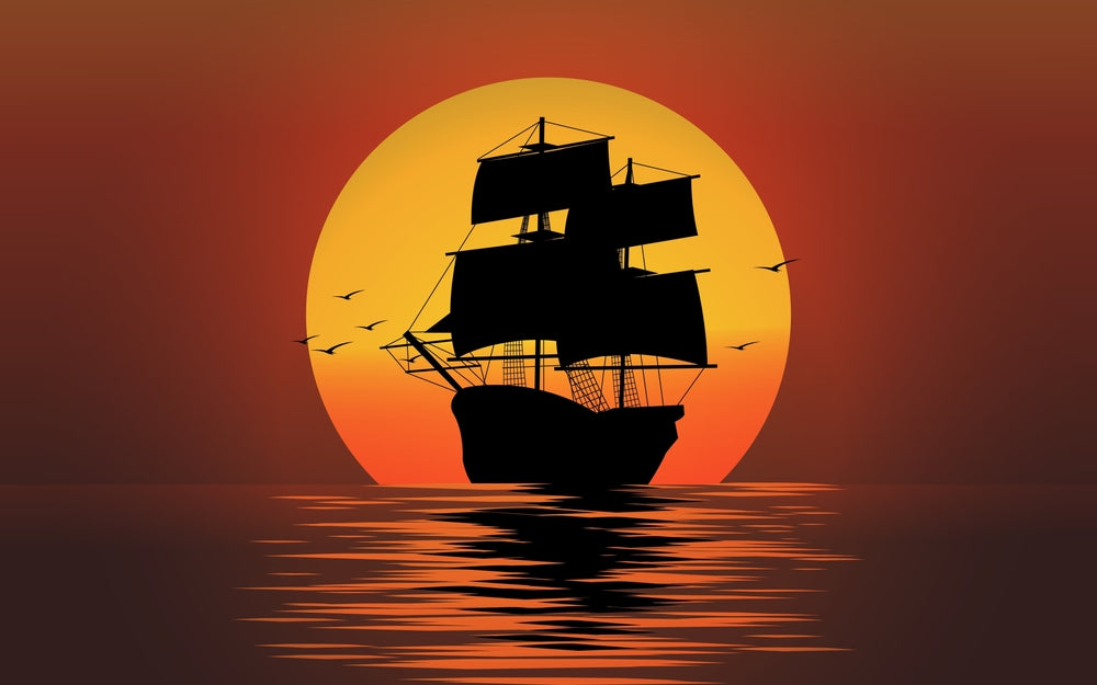 🚤 Boat-Themed Wall Canvas