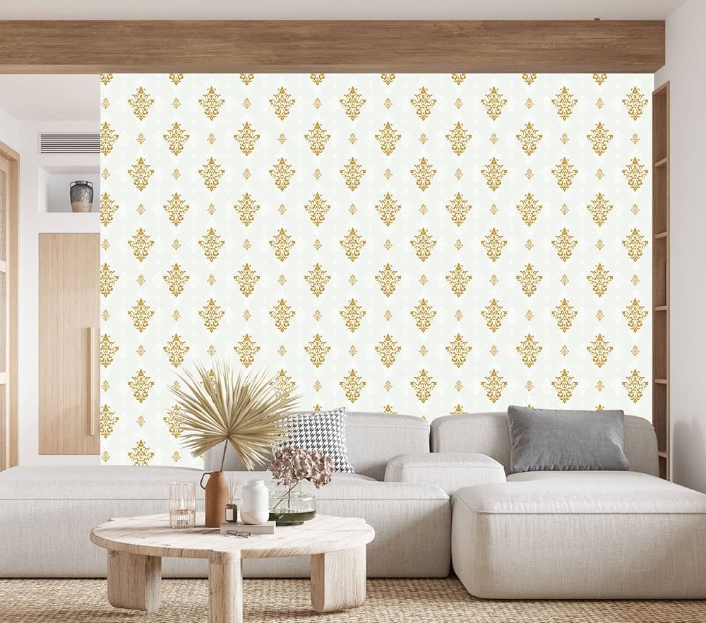 Elegant Golden Classic Wallpaper Design