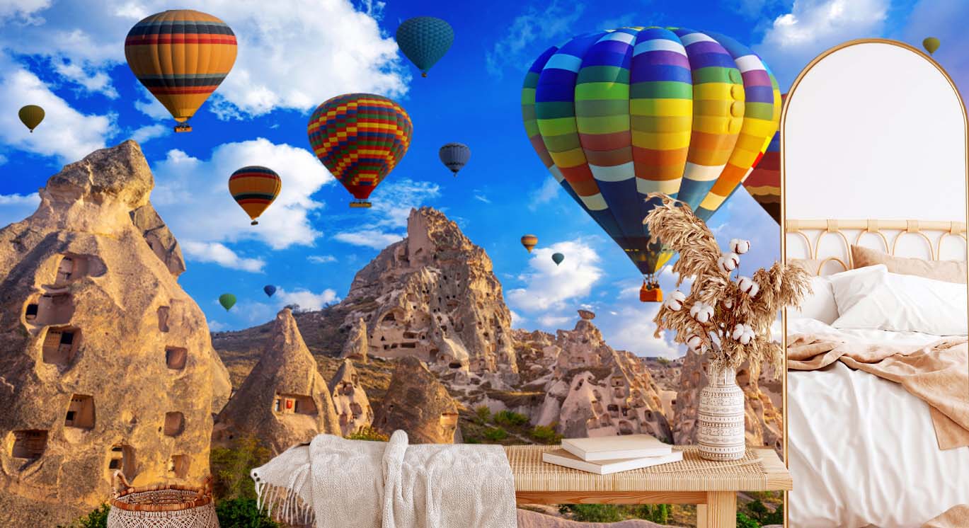 🎈 Balloon Wall Mural – Let Your Walls Fly High