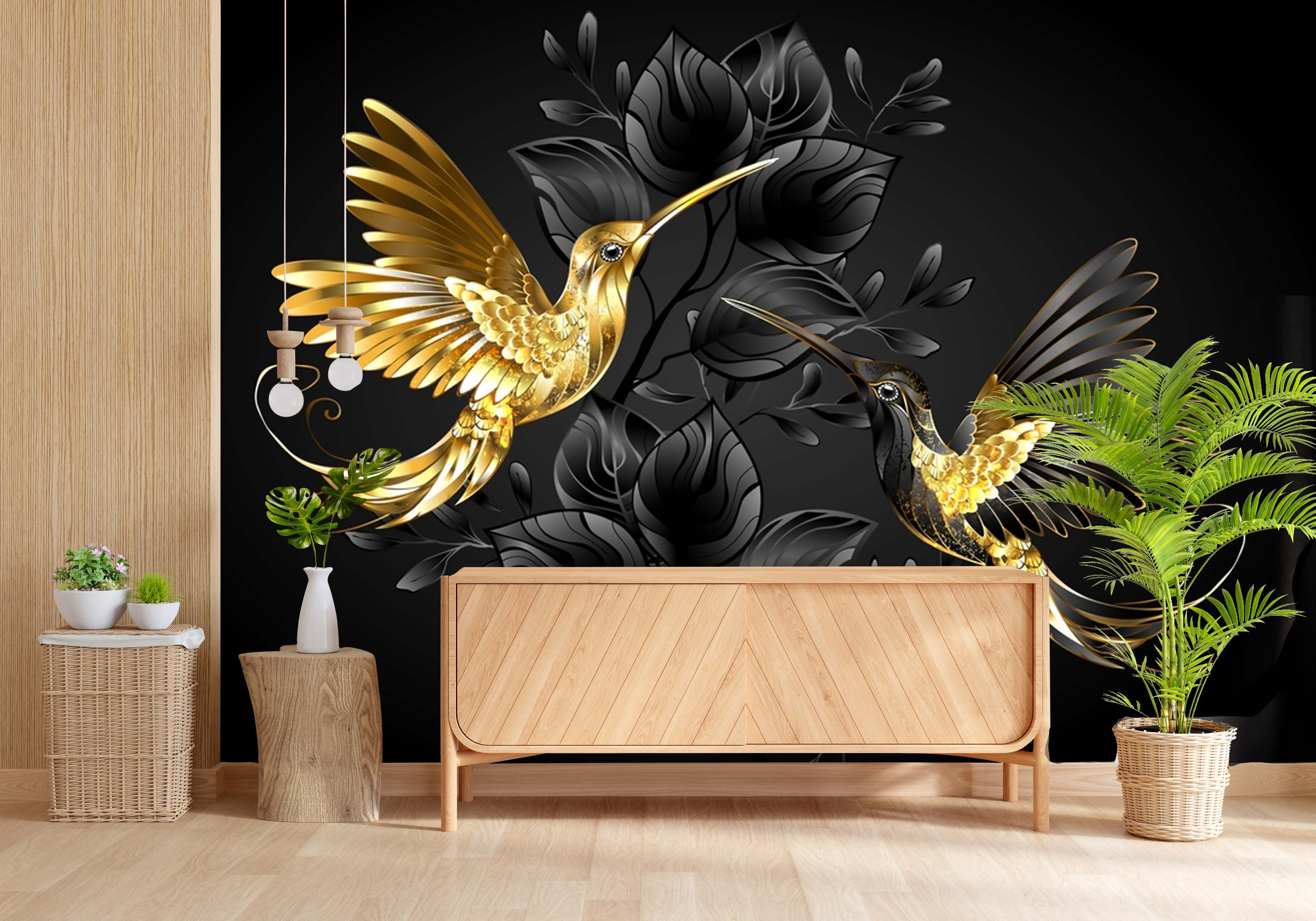 🕊️ Beautiful Bird Wall Mural – Nature on Your Wall 🕊️