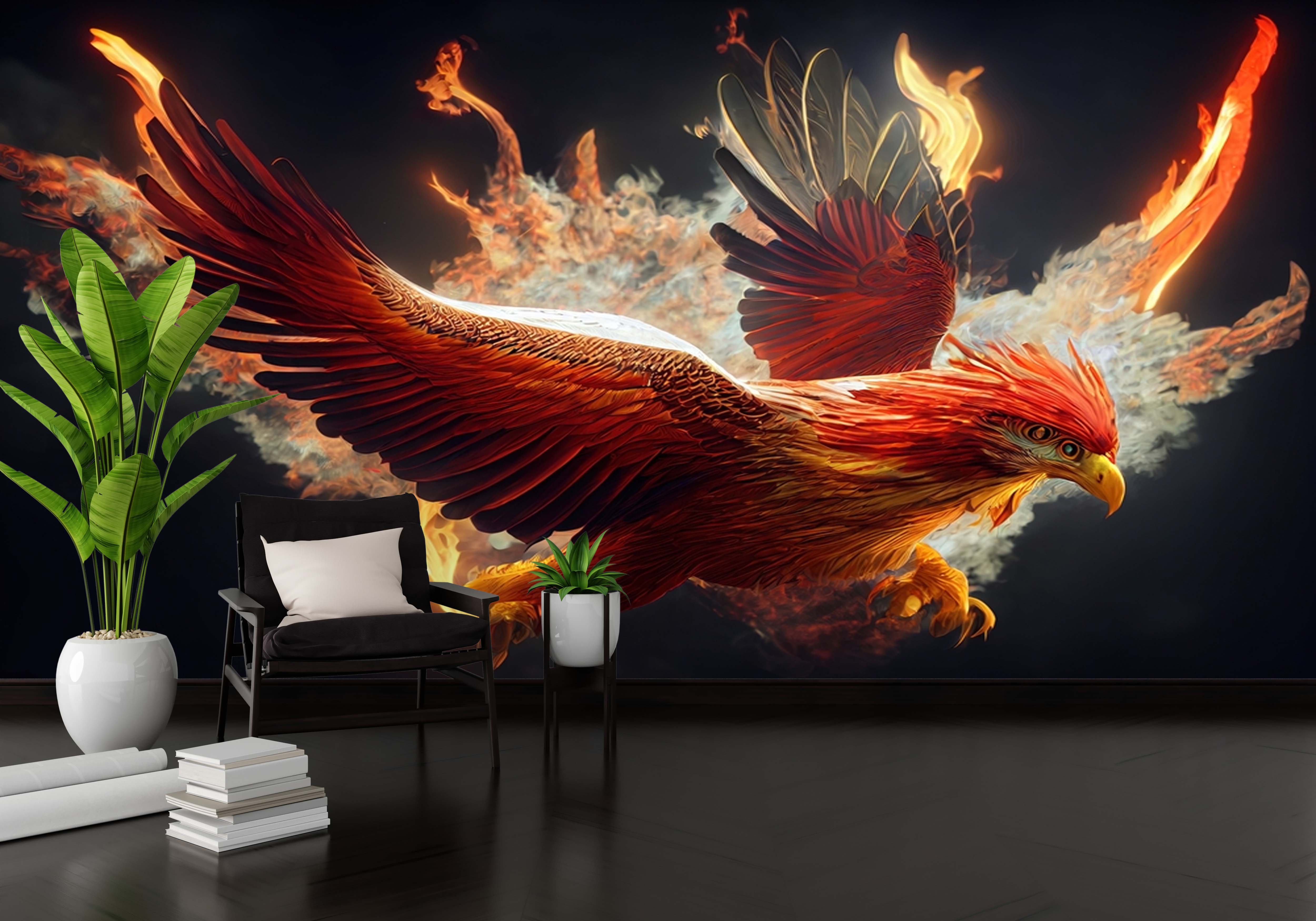 🕊️ Beautiful Bird Wall Mural – Nature on Your Wall 🕊️