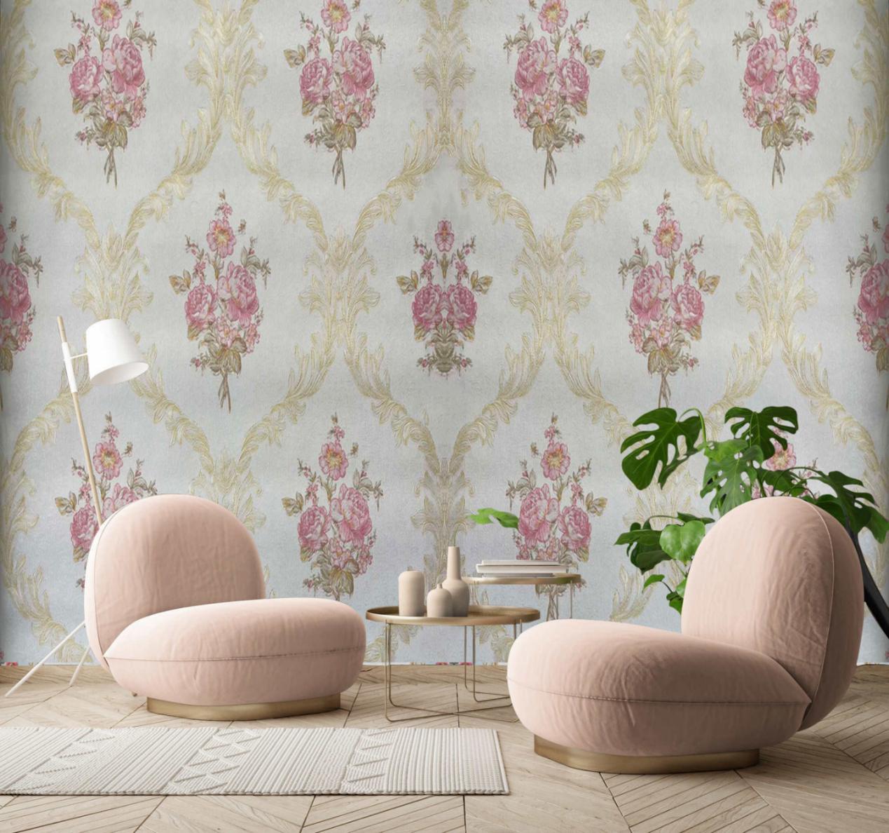 A Classic Vintage Floral Design