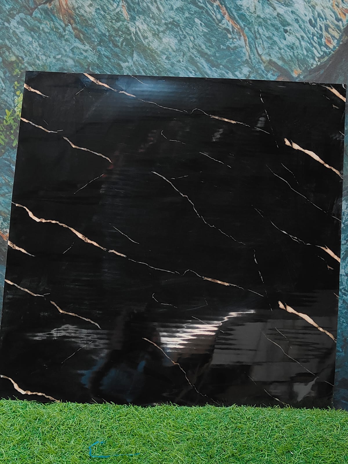 PVC Tile 60 X 60 CM Marbal vinyl  pvc self adhiesive wall stickers