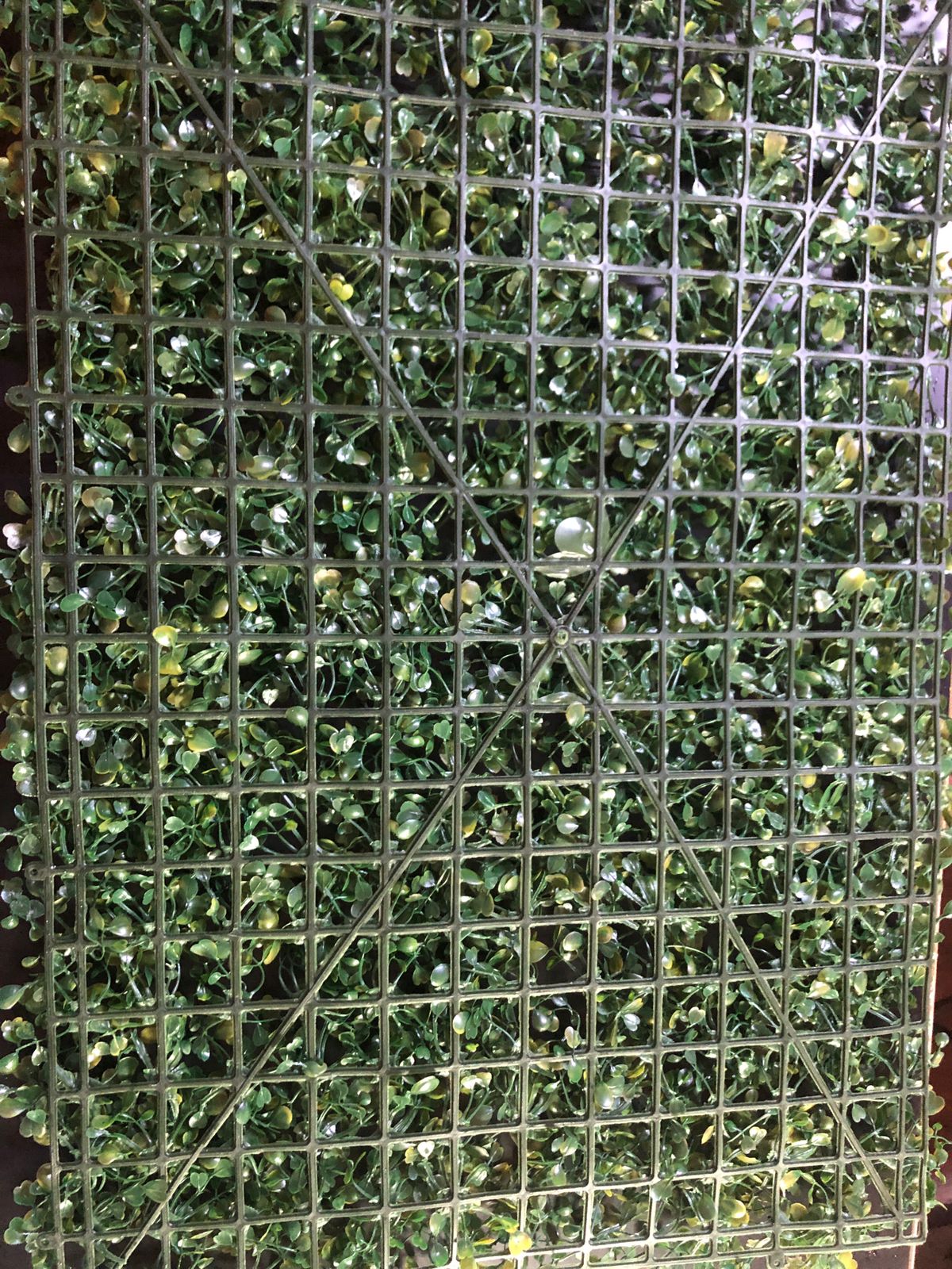 Beautiful And Refreshing Green Wall Grass Panel