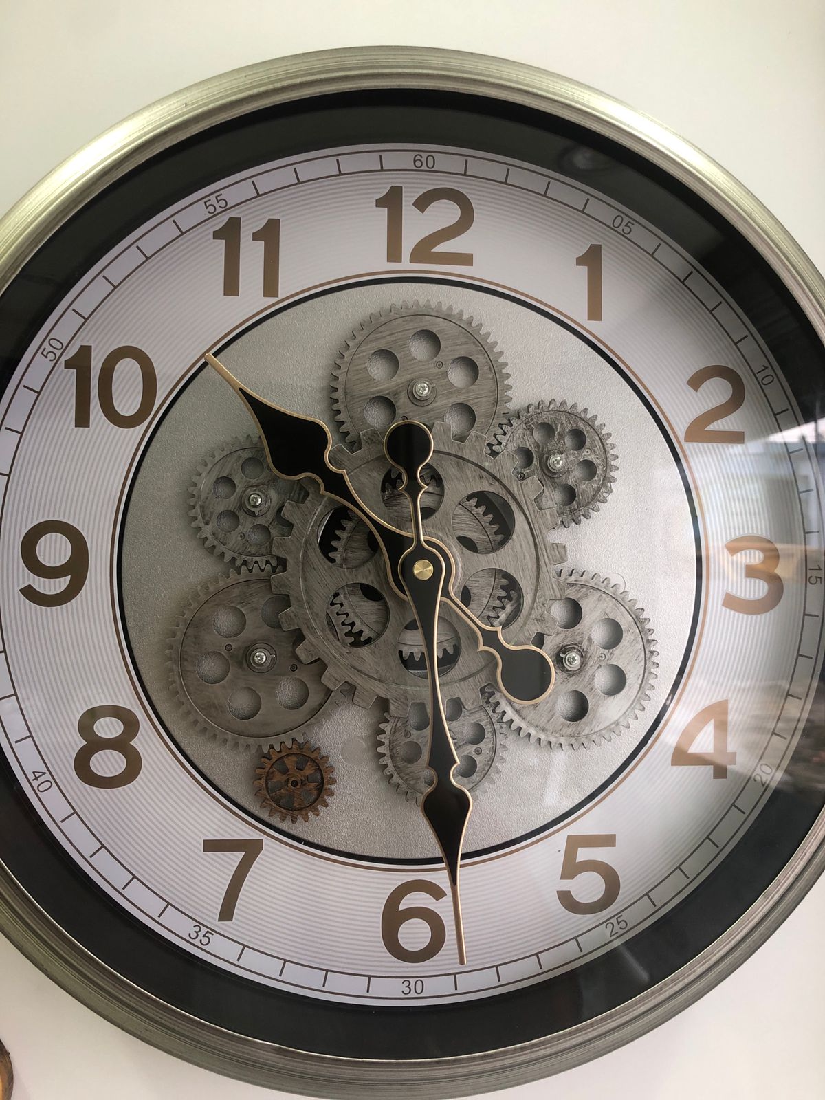 Modern Industrial Looking Wall Clock