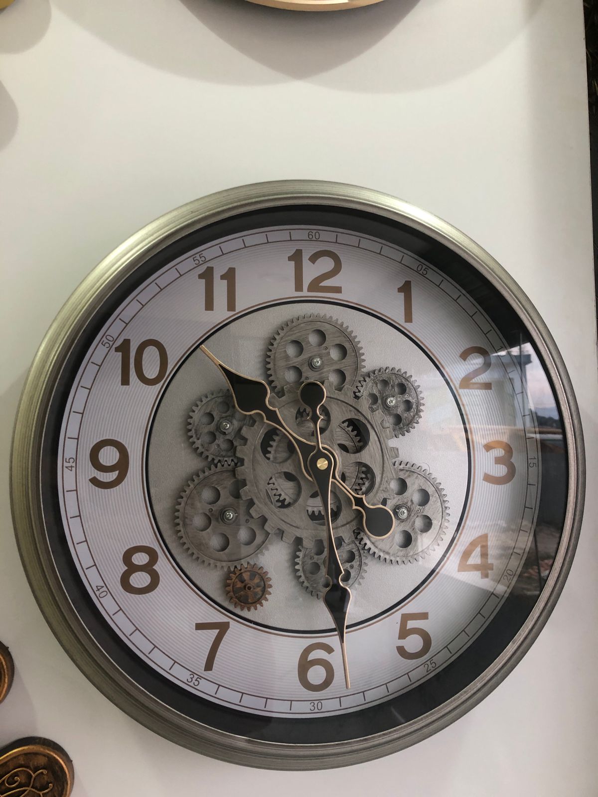 Modern Industrial Looking Wall Clock