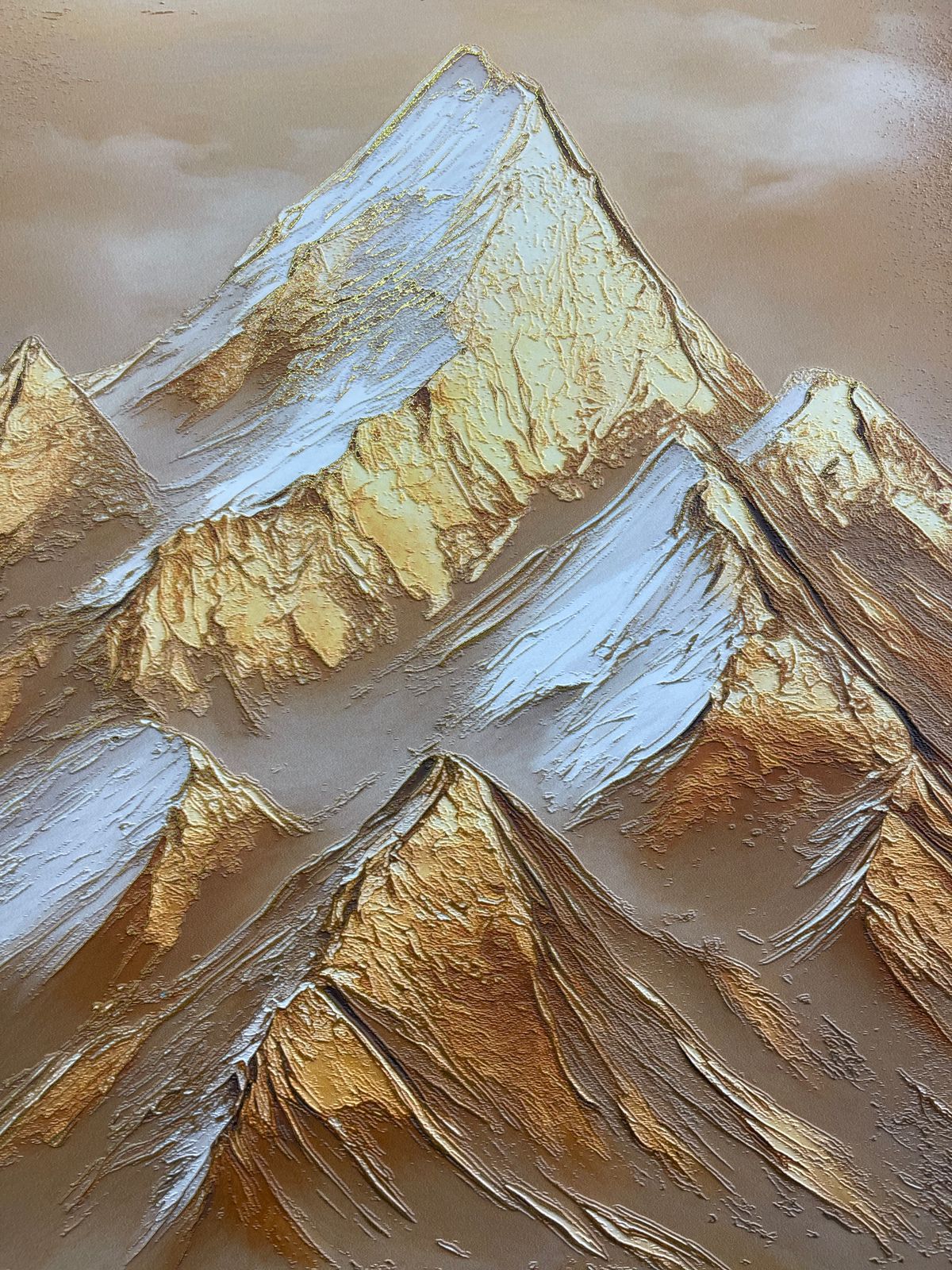 Experience the majestic beauty of Mount Everest like never before with this stunning Palif Night artwork ✨🏔️