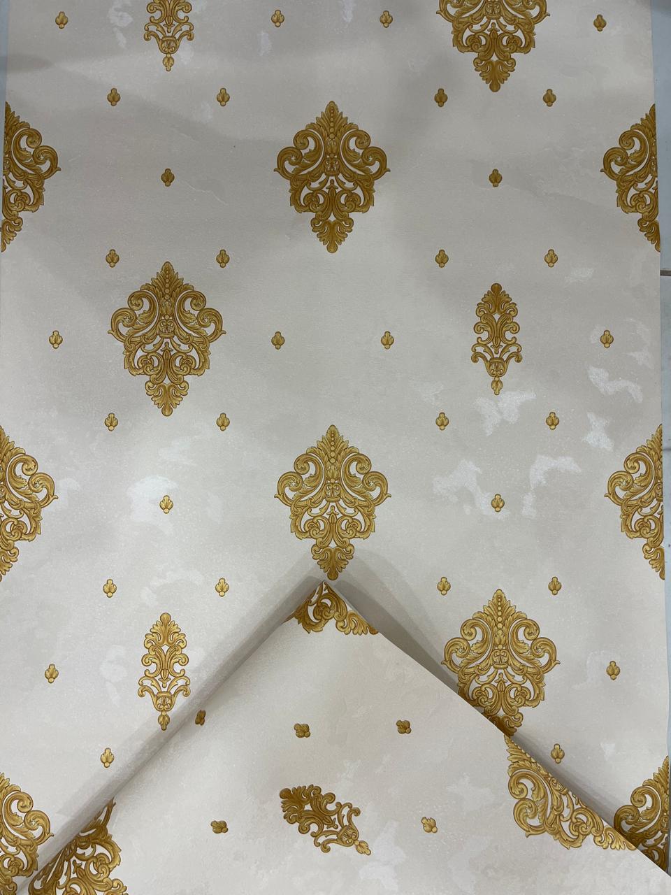 Elegant Golden Classic Wallpaper Design