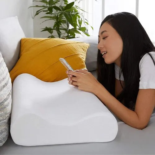 Neck & Shoulder Support Contour Pillow – Sleep in Comfort Upgrade Your Sleep with Contour Memory Foam Technology