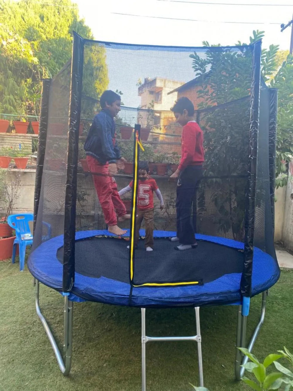 Trampoline 12 feet X Let Your Kids Enjoy Endless Fun & Fitness❤