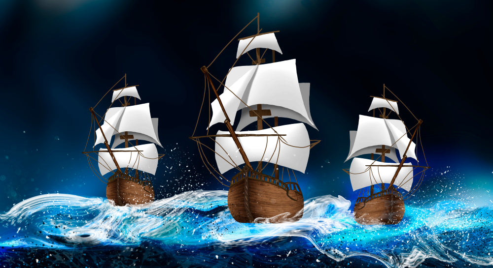 🚤 Boat-Themed Wall Canvas