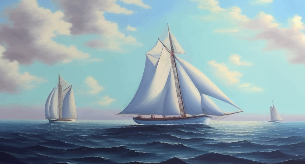 🚤 Boat-Themed Wall Canvas