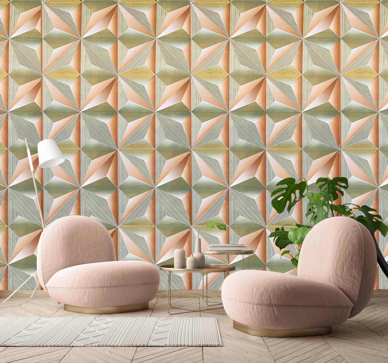 Optical illusion pattern wallpaper 💞