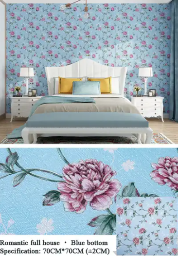 “Blooming Beauty for Your Walls” size 70 X 70 CM