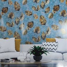 🏡 Wallpaper With a Leaf-Themed Design 🏡