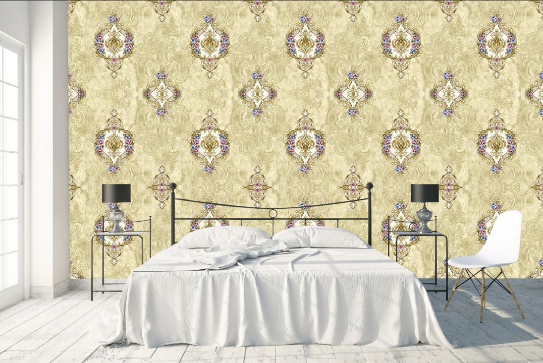 Walpaper is Luxurious Classic European Design with an Elegant and Royal Look.