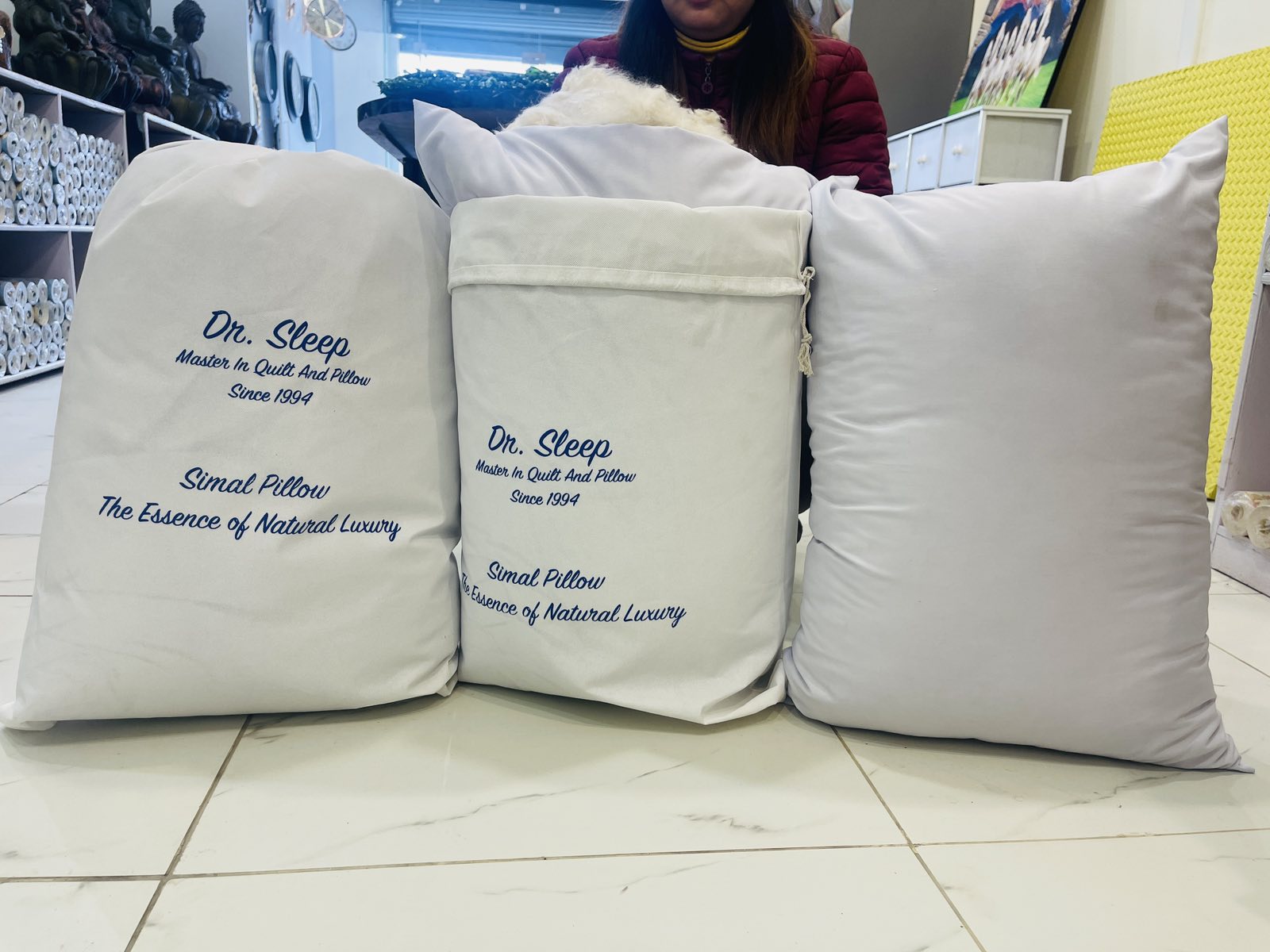 🌿 Simal Pillow – Natural Comfort for Better Sleep 🌙